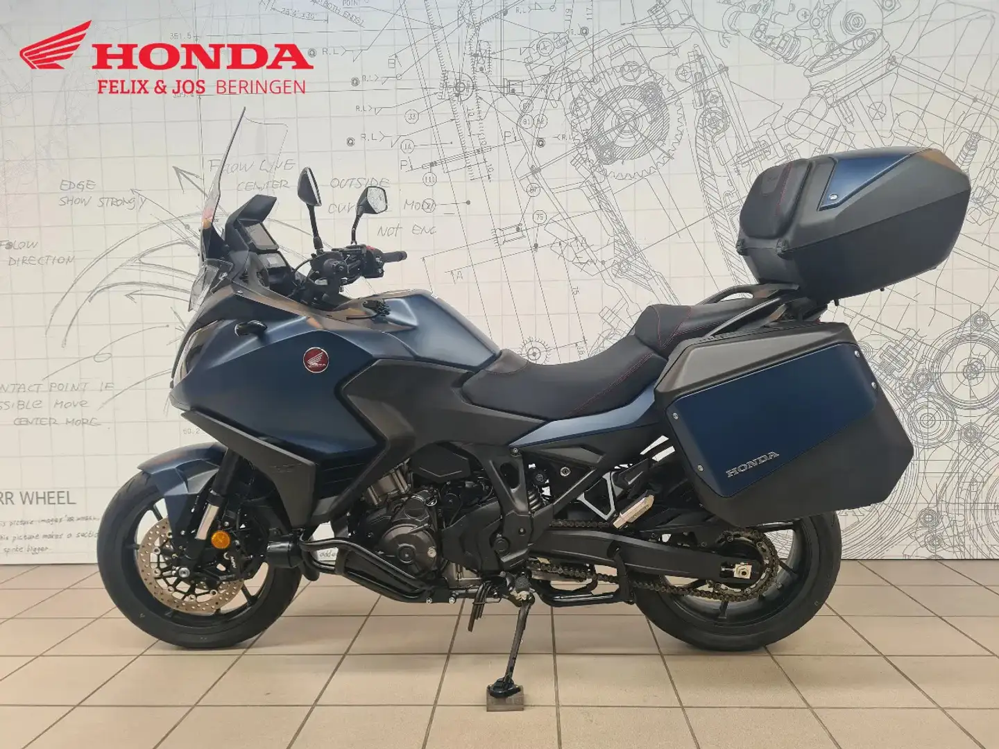 Honda NT 1100 Dct Blauw - 2