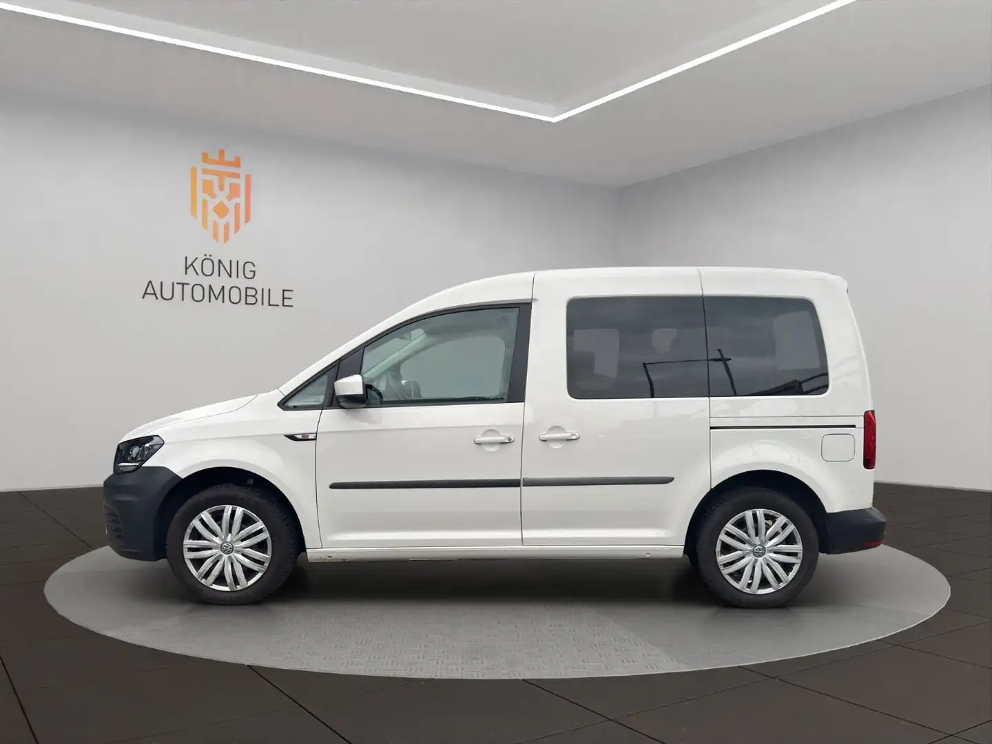 Volkswagen Caddy PKW Trendline BMT/AHK/ALLWETTER/TEMPO Weiß - 2
