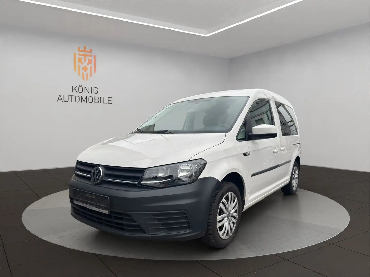 Volkswagen Caddy PKW Trendline BMT/AHK/ALLWETTER/TEMPO Weiß - 1
