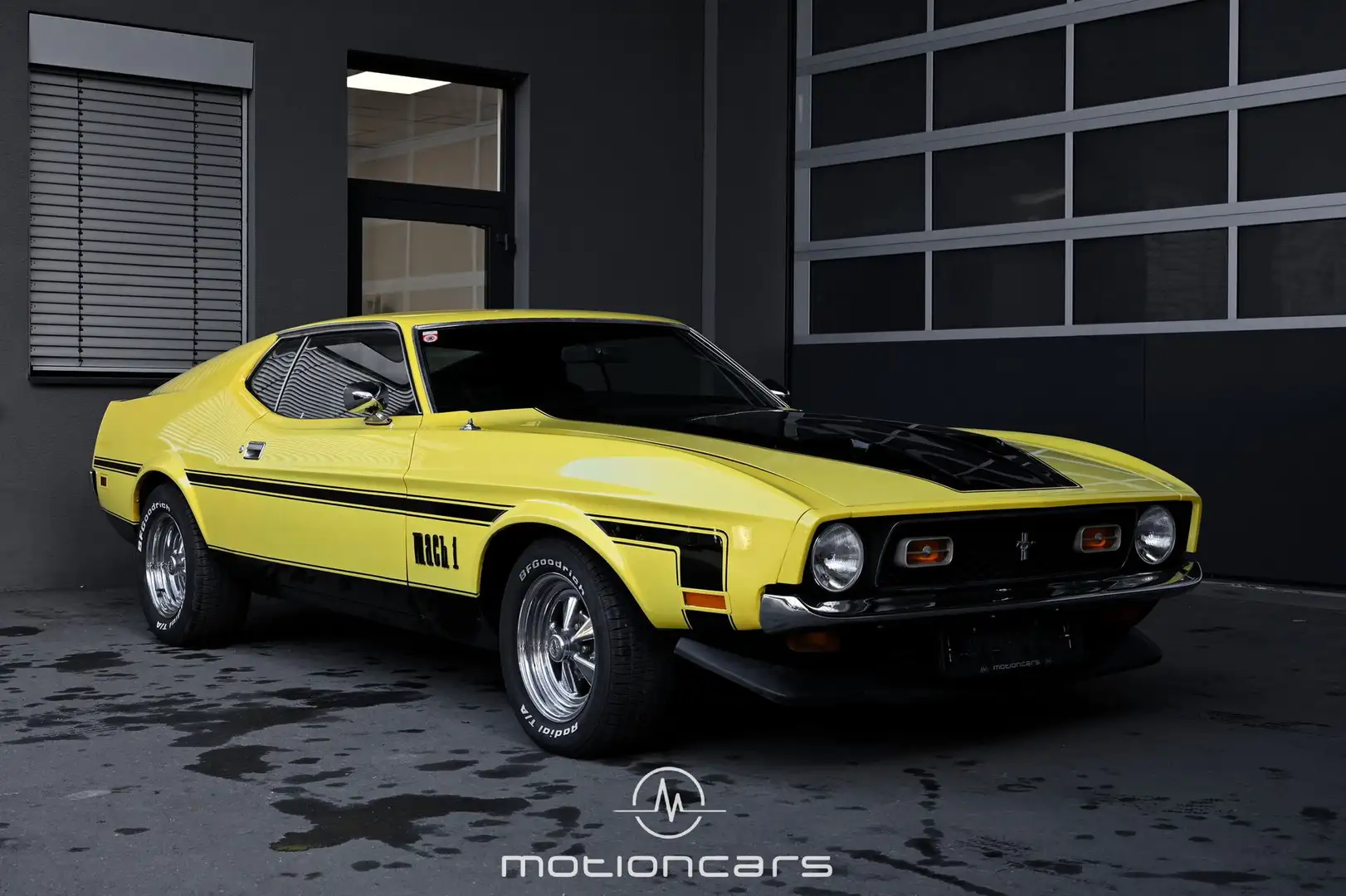 Ford Mustang Mach 1 Geel - 1