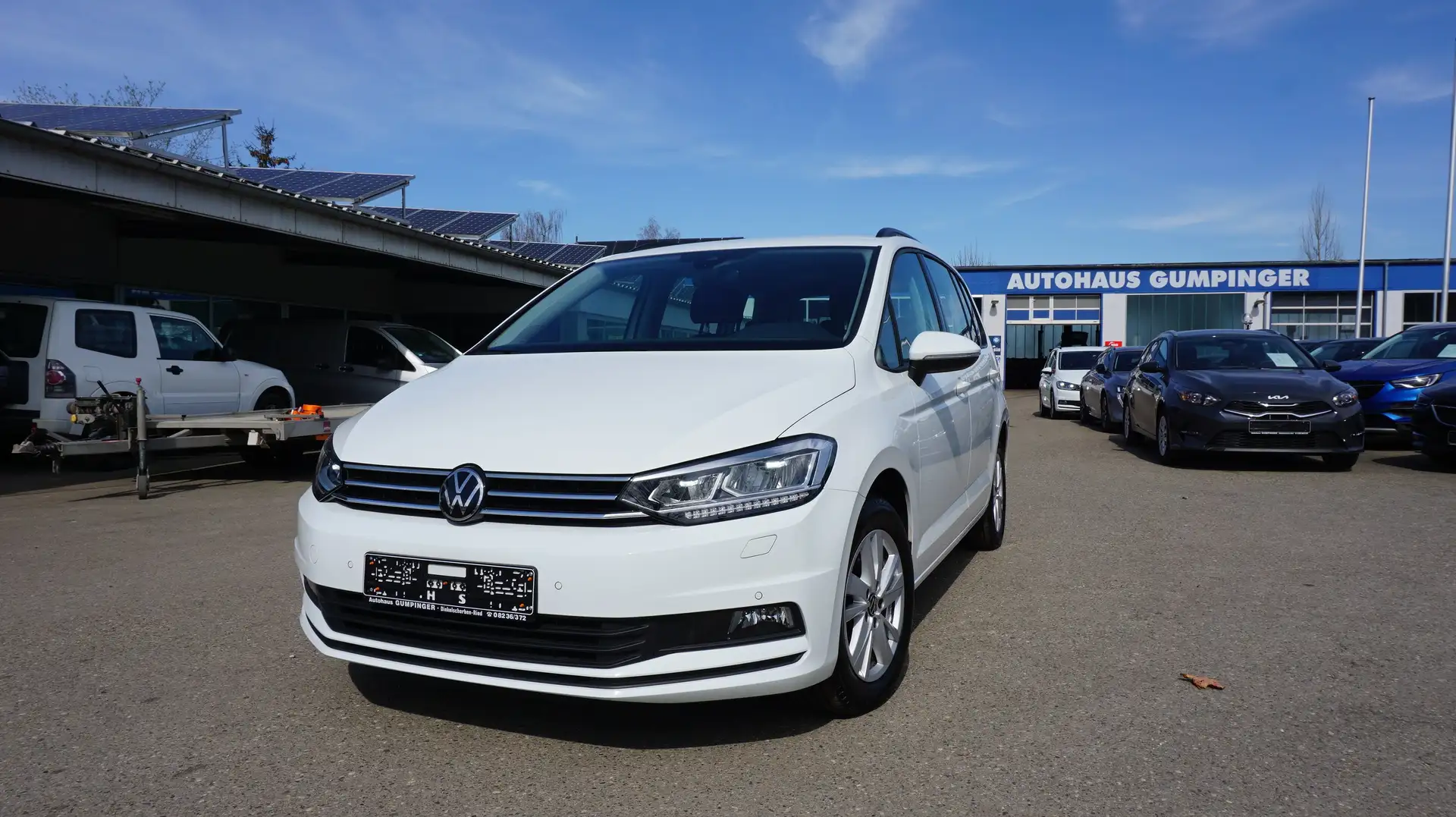 Volkswagen Touran 1.5 TSI ACT OPF Comfortline DSG !! Sitzheizung !! Weiß - 1