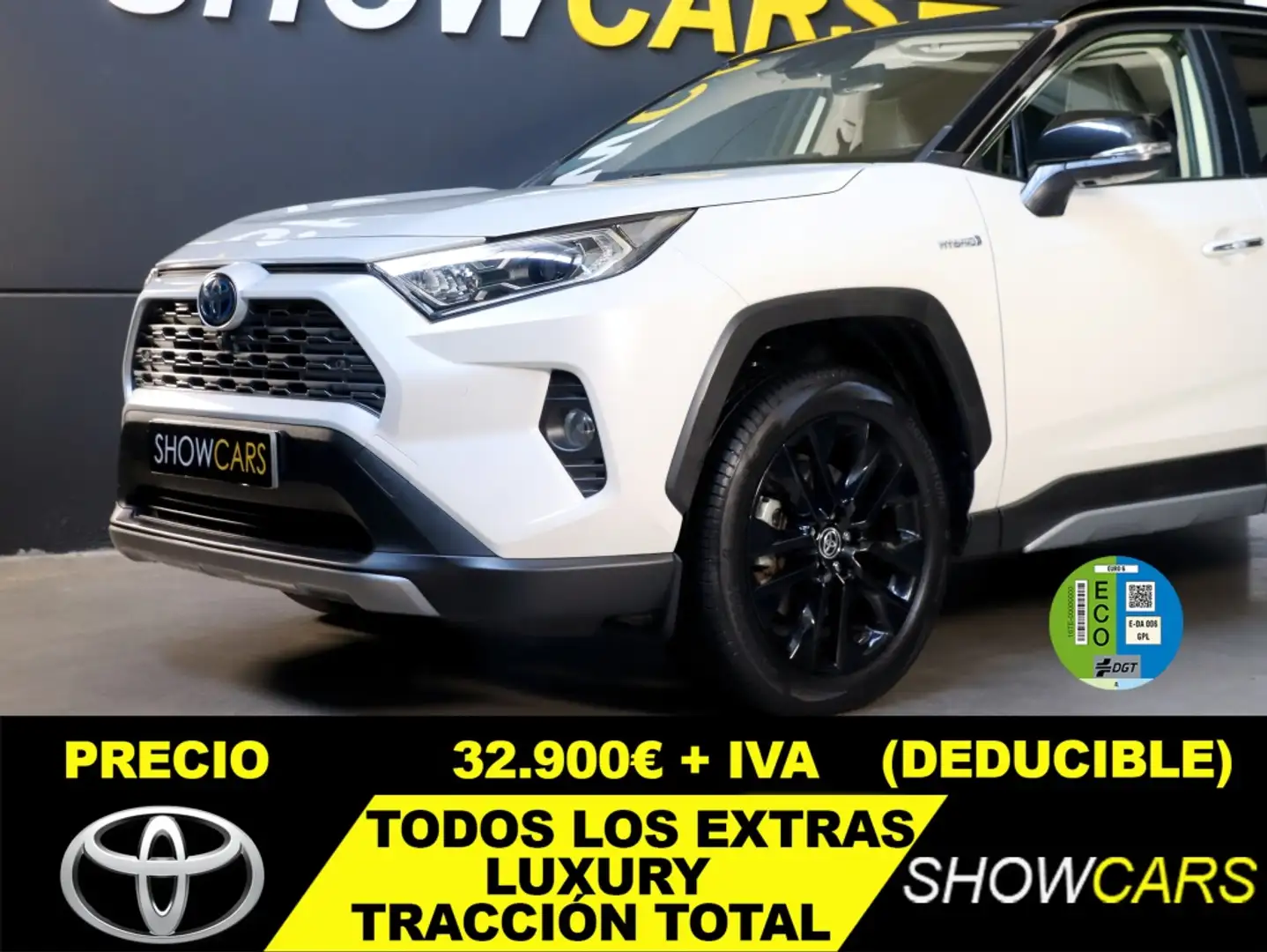 Toyota RAV 4 2.5 hybrid 4WD Luxury Blanco - 1