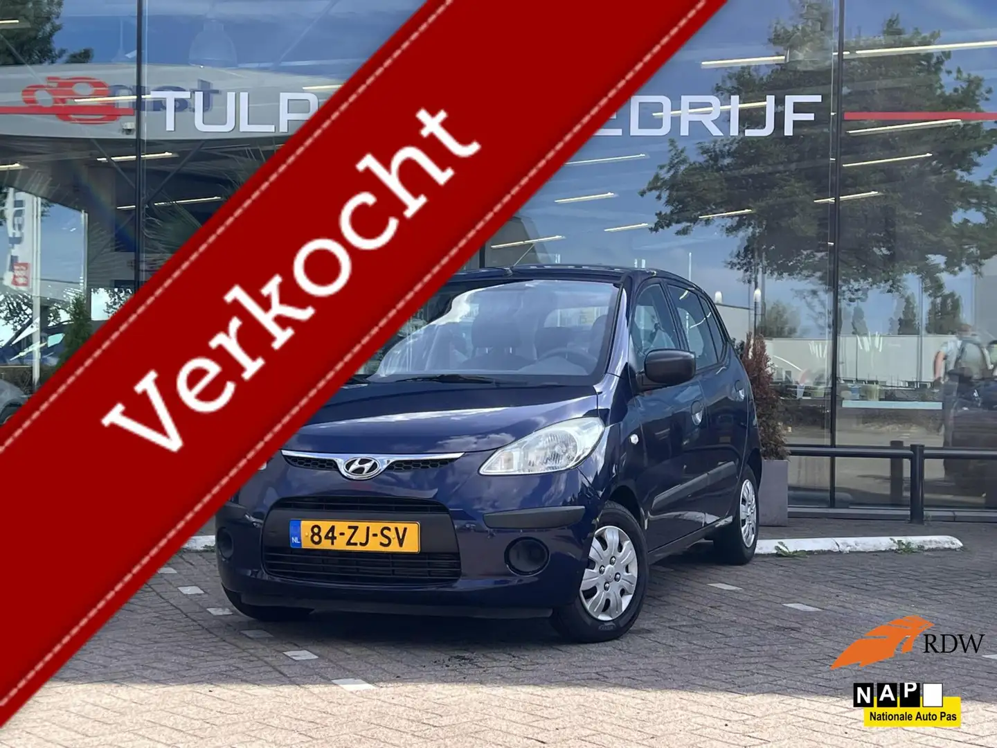 Hyundai i10 1.1 Active Cool 5 deurs Airco Trekhaak NAP Bleu - 1