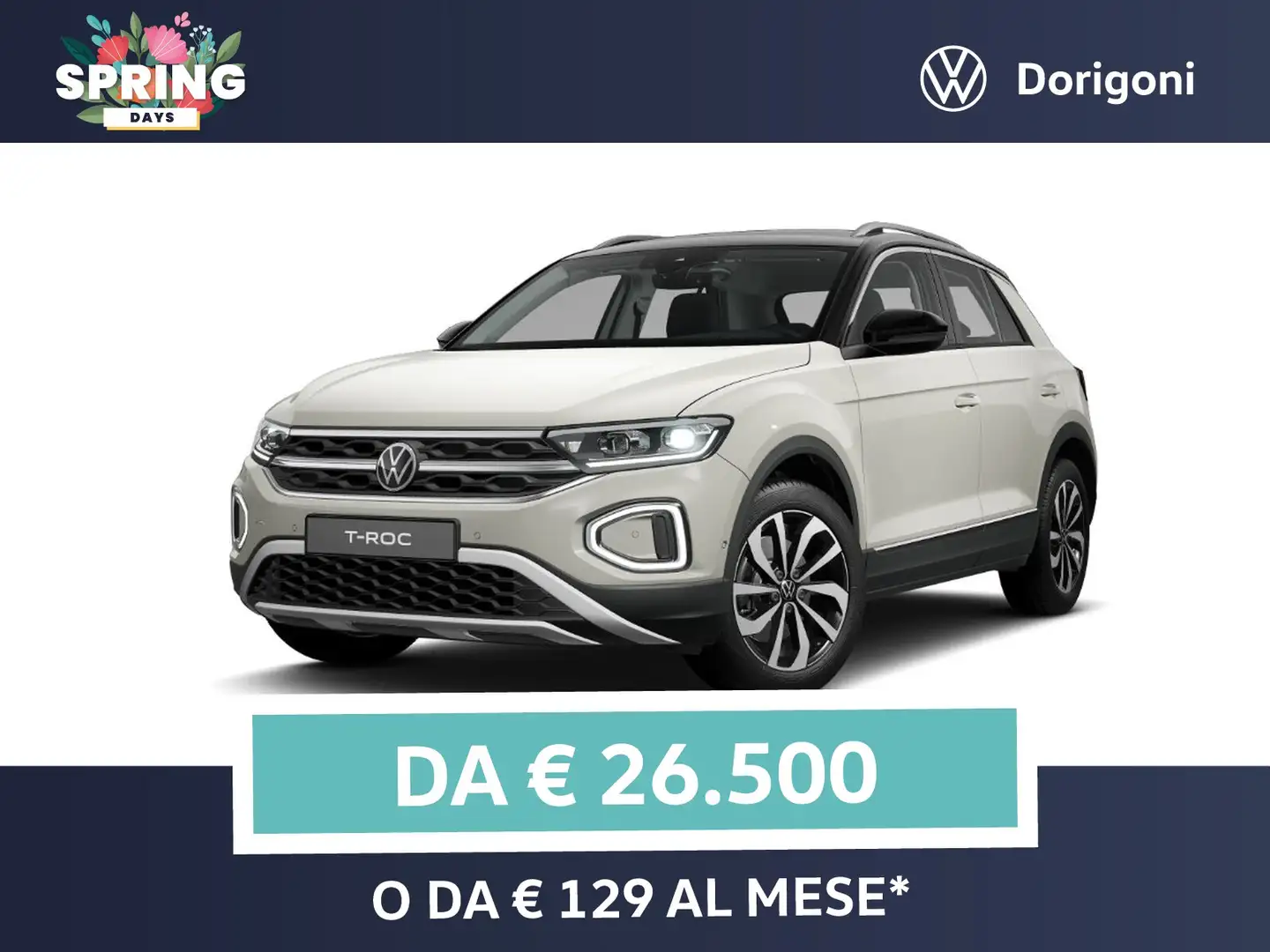 Volkswagen T-Roc 2.0 tdi style 4motion 150cv dsg Grigio - 1