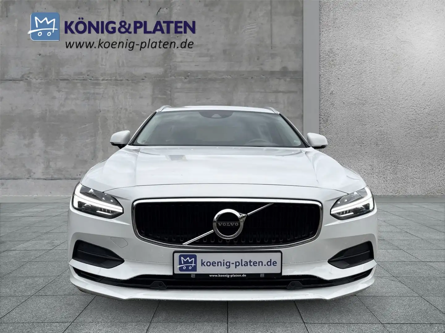 Volvo V90 D4 Momentum (EURO 6d-TEMP)(DPF) Klima Navi Leder Weiß - 2