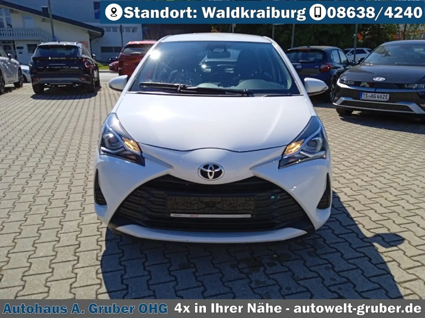 Toyota Yaris Comfort+Kamera+Klima+ALU Bianco - 2
