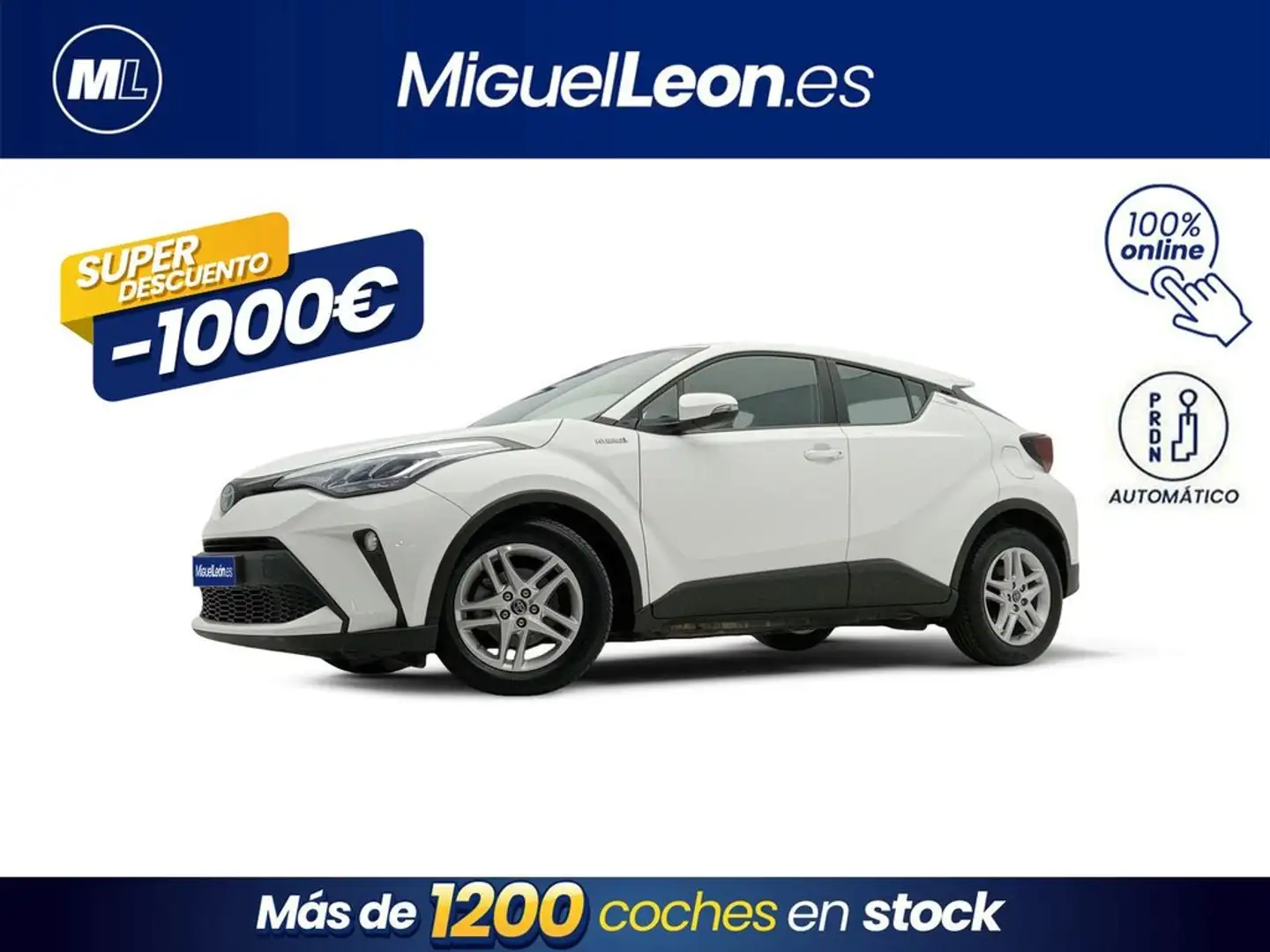 Toyota C-HR 125H Active Blanc - 1