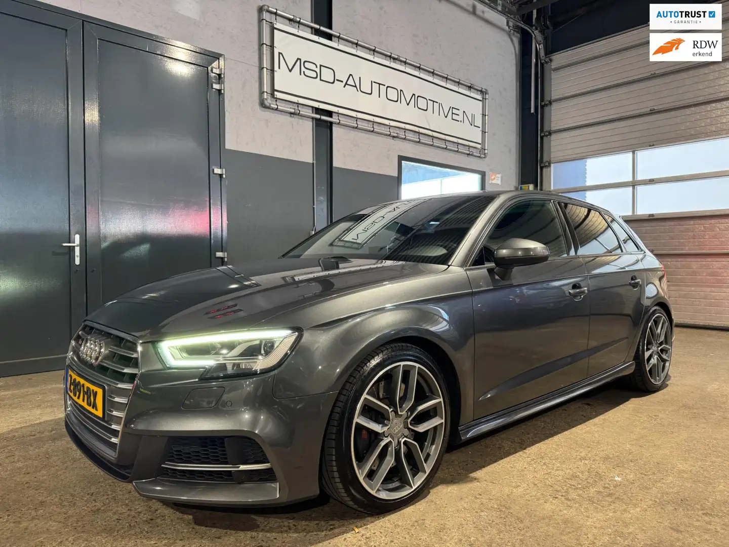 Audi S3 2.0 TFSI S3 Quattro|Apple Carplay|Digi Dash|Zeer M Gris - 1