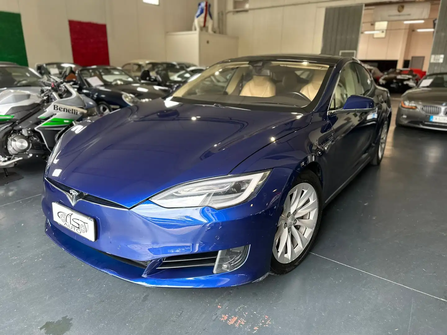 Tesla Model S Model S 75 Blu/Azzurro - 1