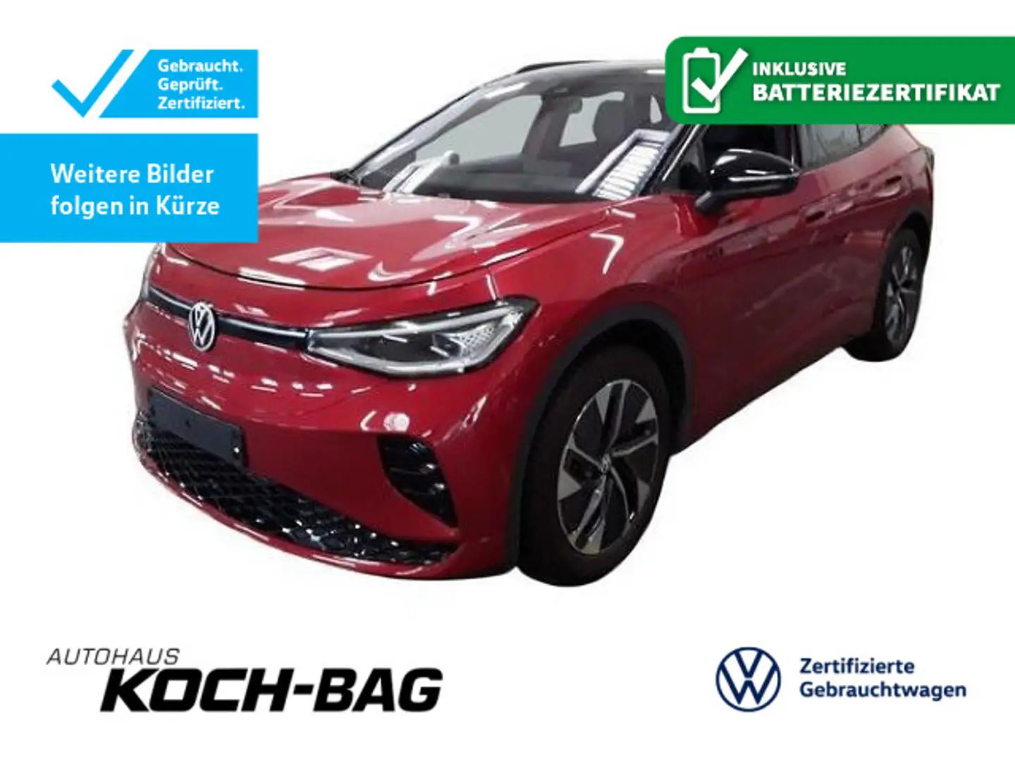 Volkswagen ID.4 GTX 4M Pano Navi LED AHK Soudsystem Rood - 1