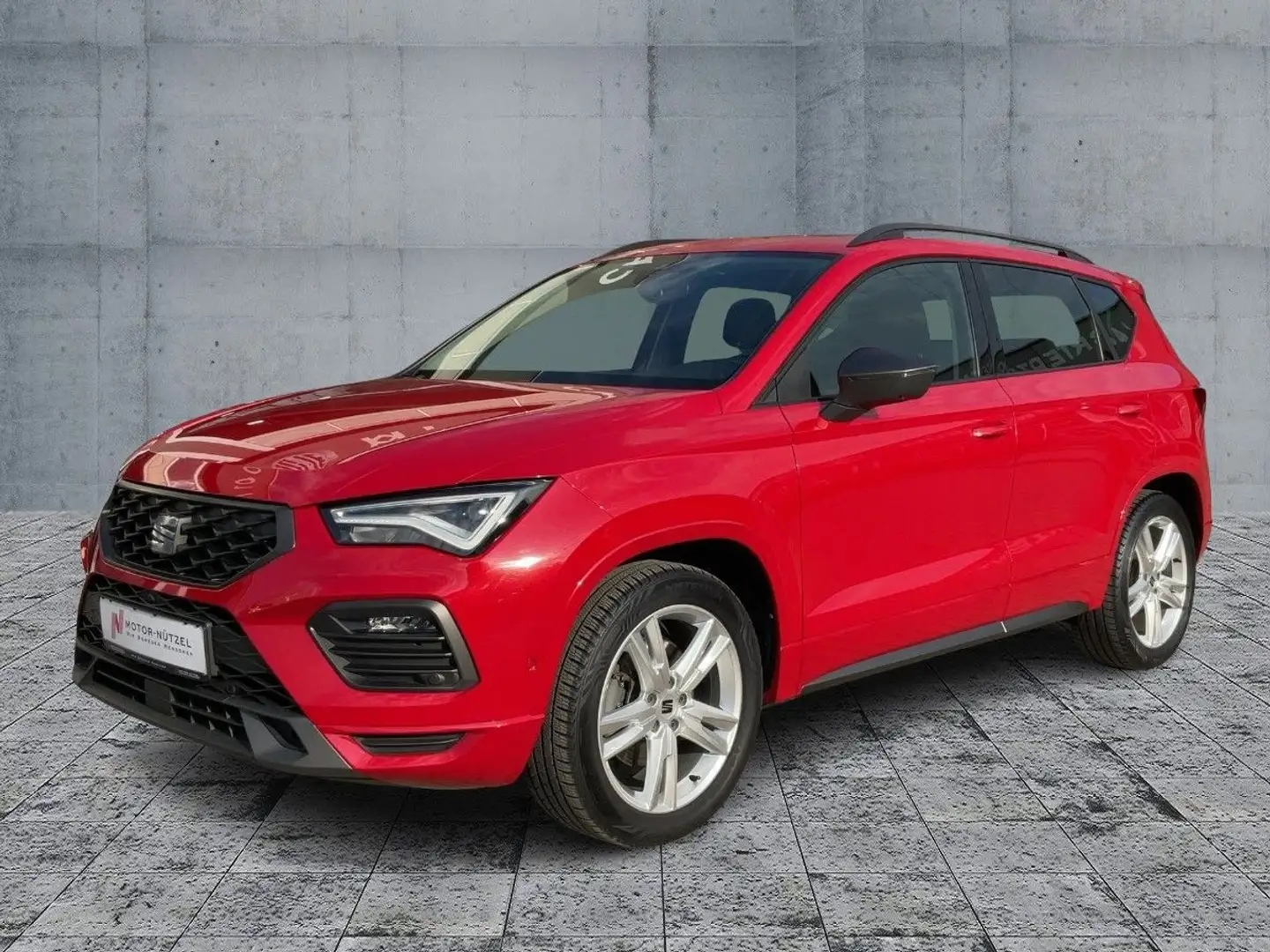 SEAT Ateca 2.0 TSI 4D DSG FR-Line LED+NAV+PANO+STDHZG Rot - 2