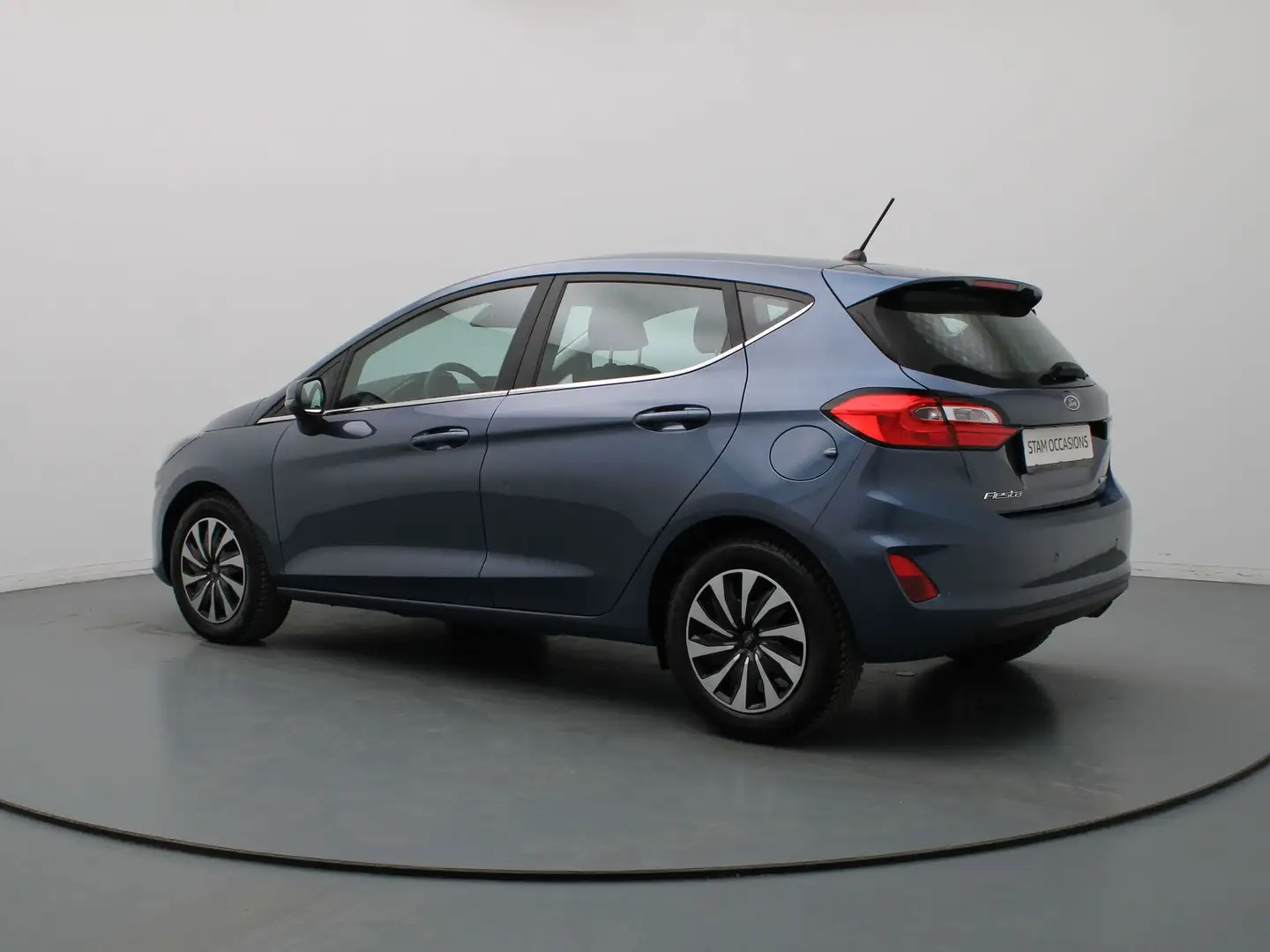 Ford Fiesta 125pk EcoBoost Hybrid Titanium Cruise | Climate | Blauw - 2