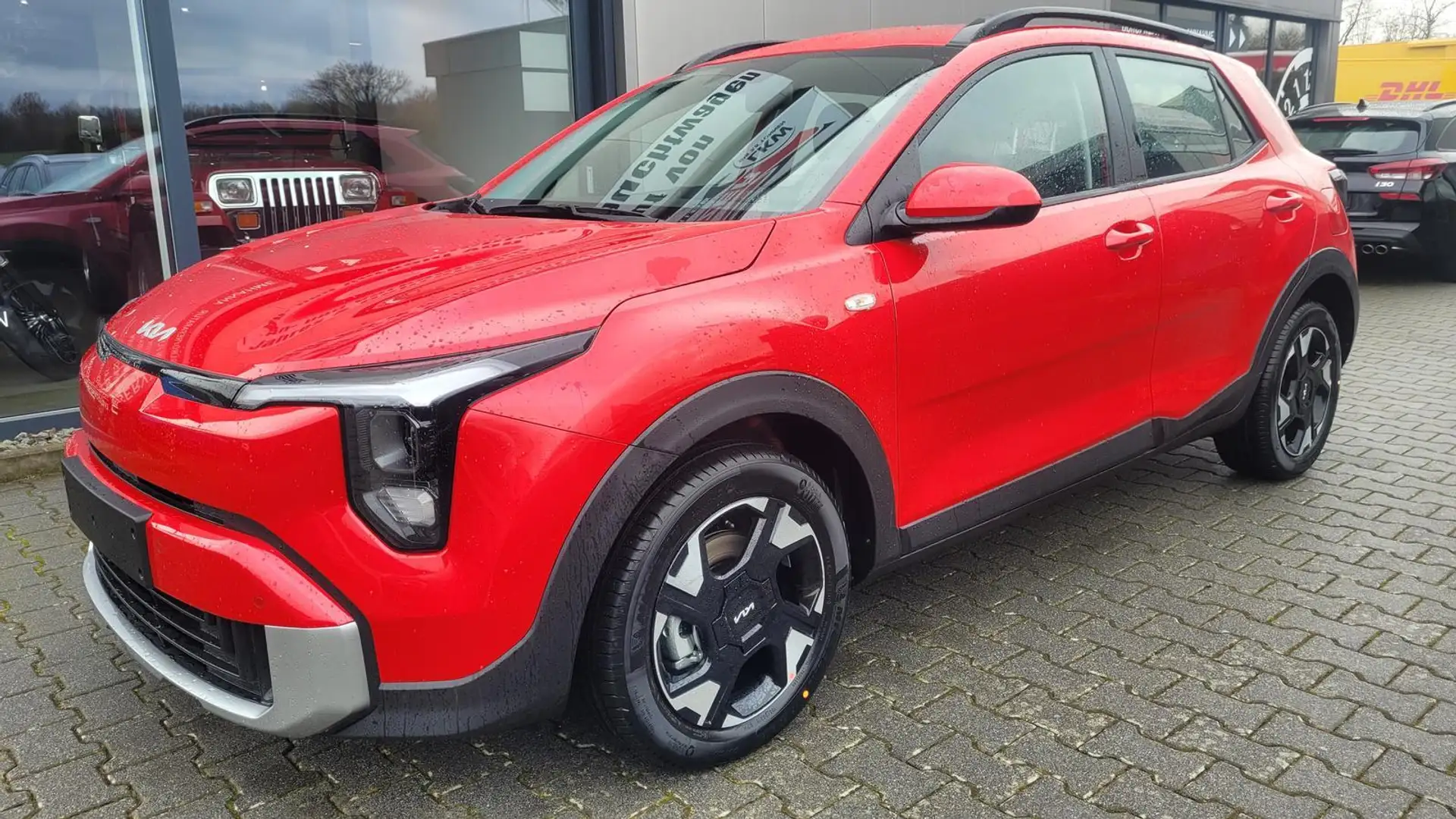 Kia Stonic Spin MJ26 100PS SHZ+PDC h&v+Cam+Navi+Klima 74 k... Rot - 1