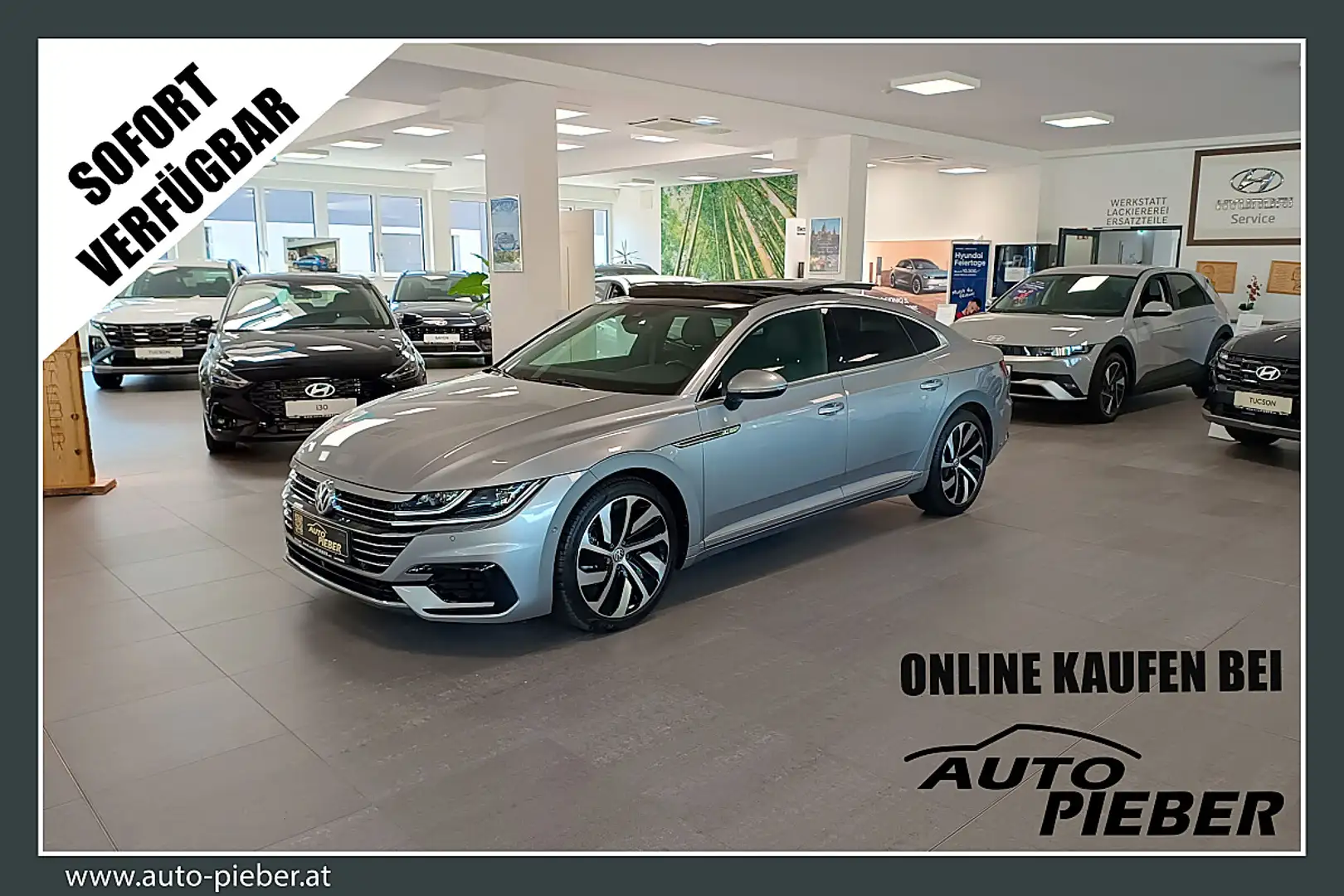 Volkswagen Arteon R-Line 2,0 TDI DSG *LED*Pano*360°-Cam* Grau - 1