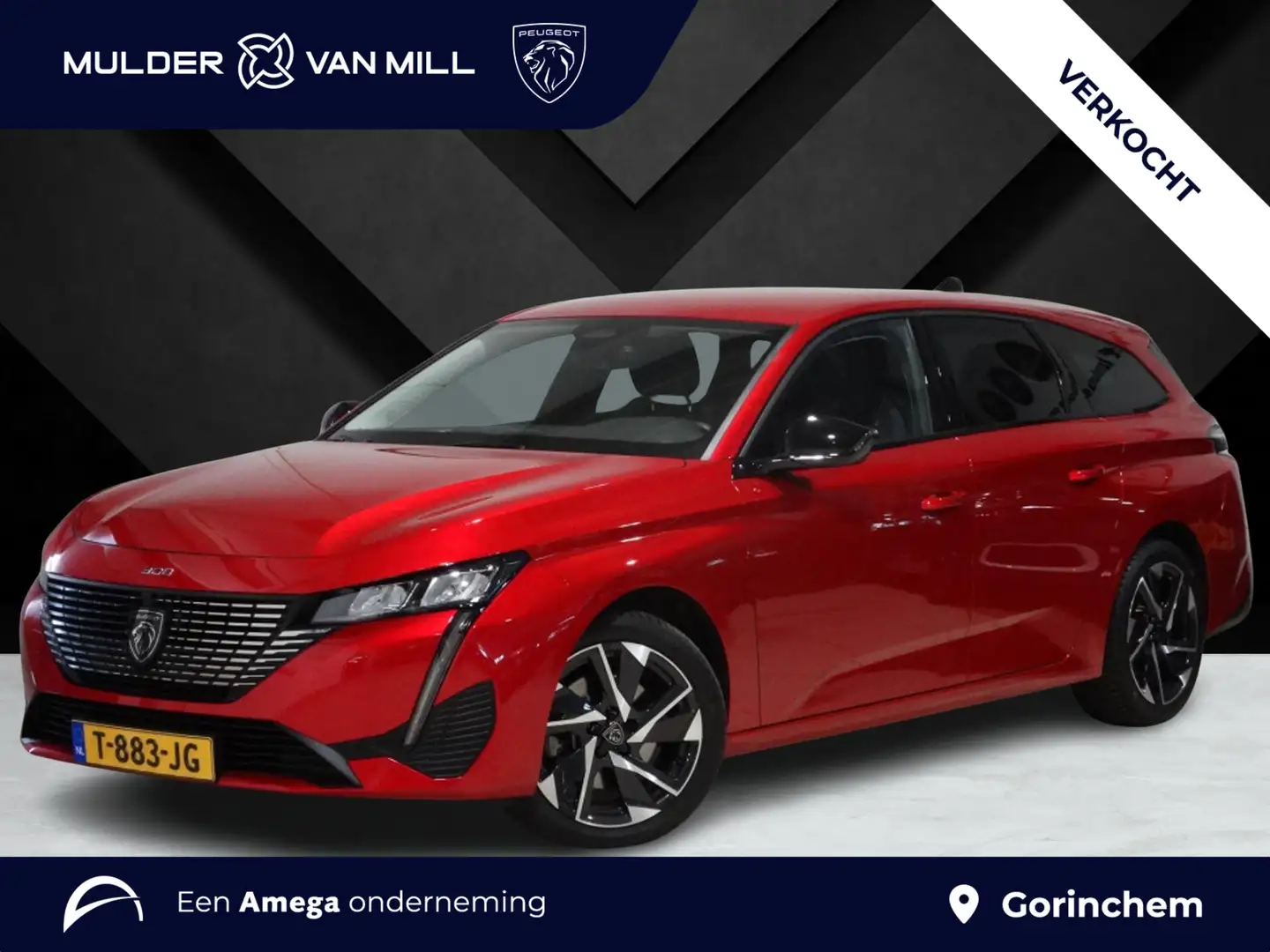 Peugeot 308 SW Allure Pack Business 1.2 Turbo 130pk EAT8 | NAV Rood - 1