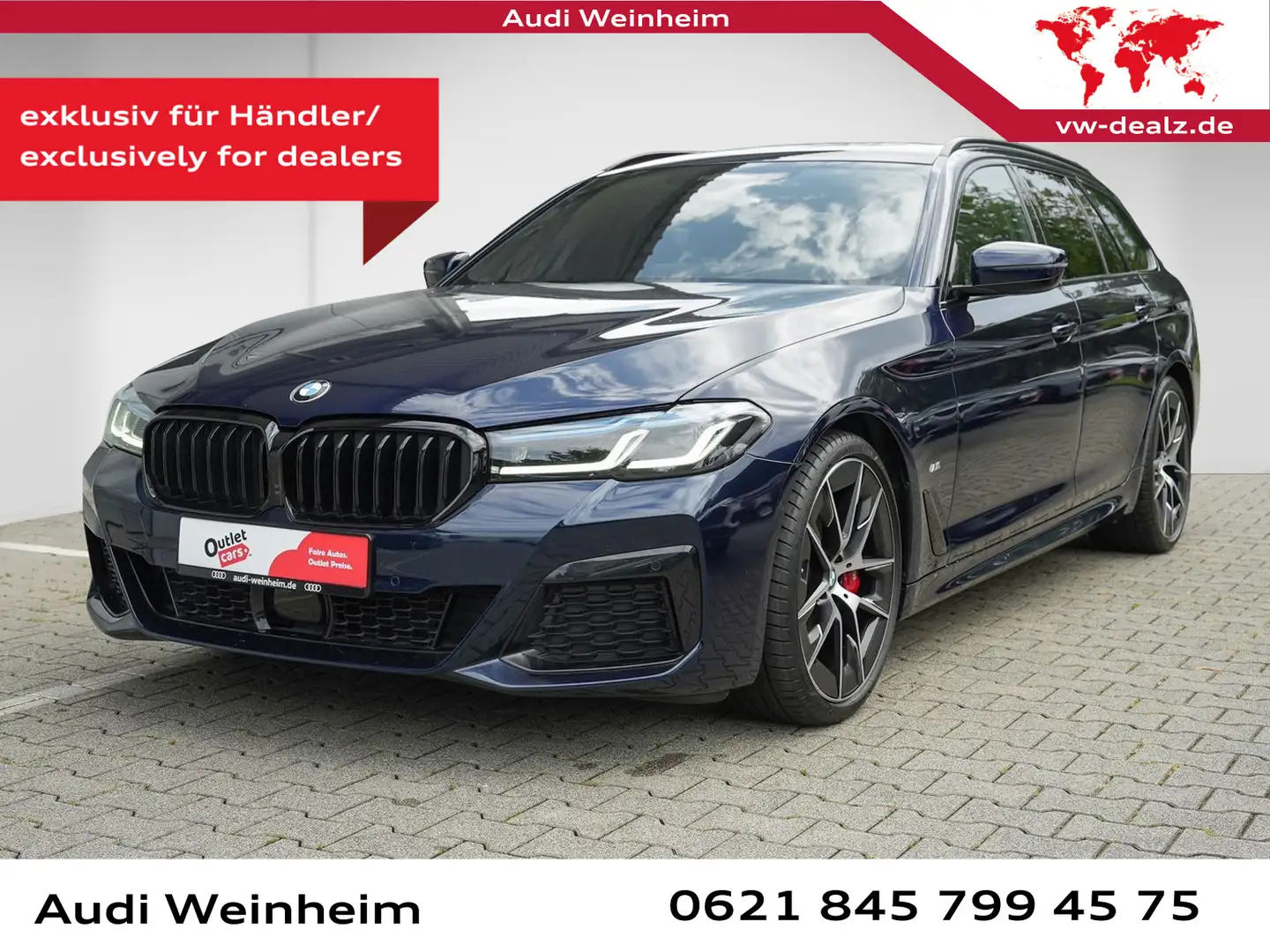 BMW 520 iTouring M-Paket-Sport Edition Head up LED Blau - 1