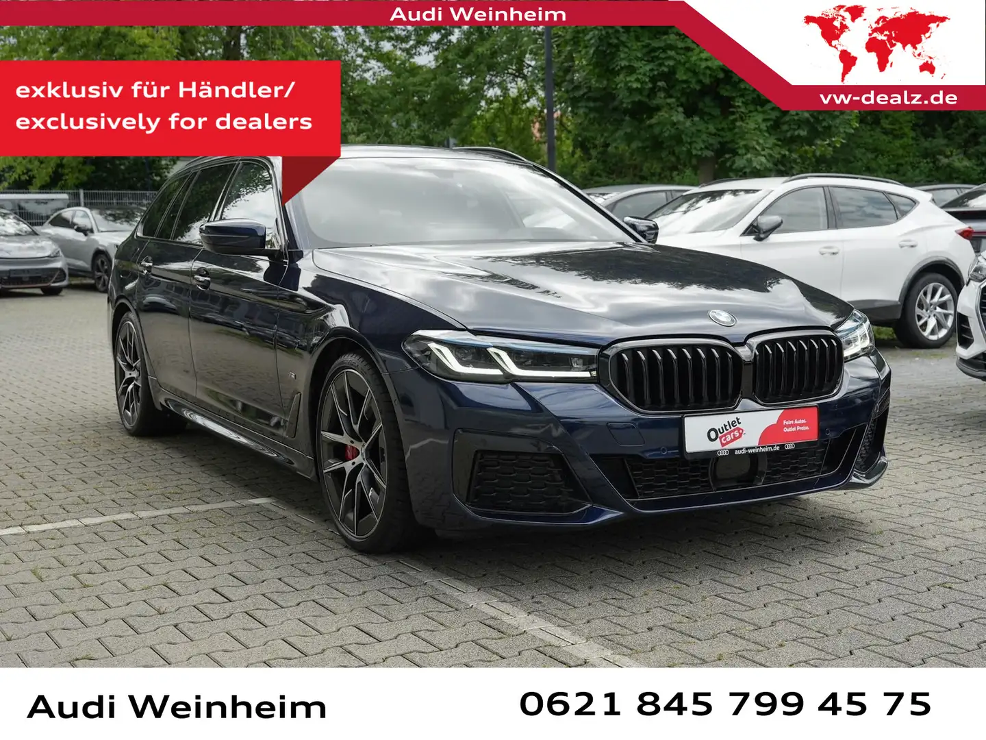 BMW 520 iTouring M-Paket-Sport Edition Head up LED Blau - 2