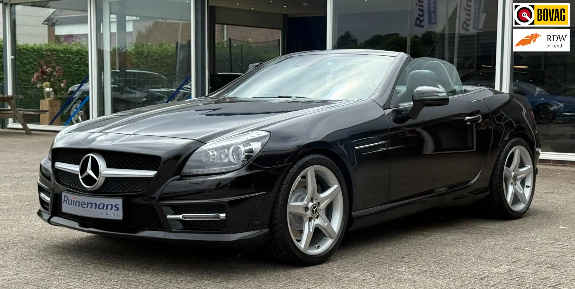 Mercedes-Benz SLK 350 AMG / HARMAN / ILS / AIRSCARF Noir - 1