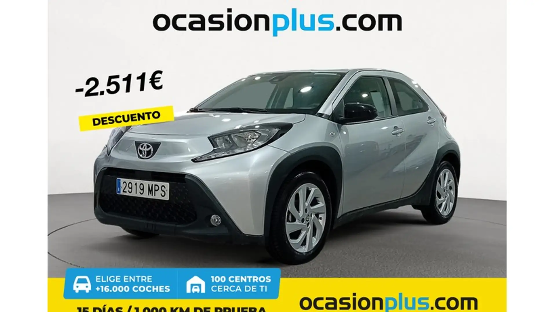 Toyota Aygo Play Gris - 1