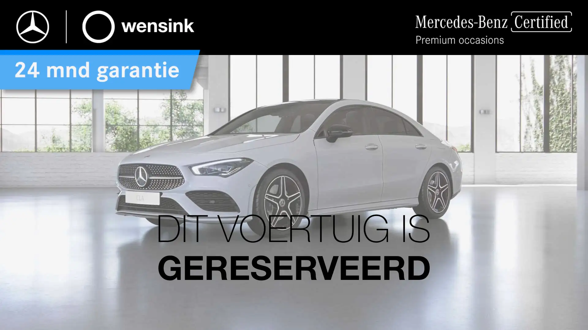 Mercedes-Benz CLA 200 Business Solution AMG | Night | Panoramadak | Memo Blanc - 1