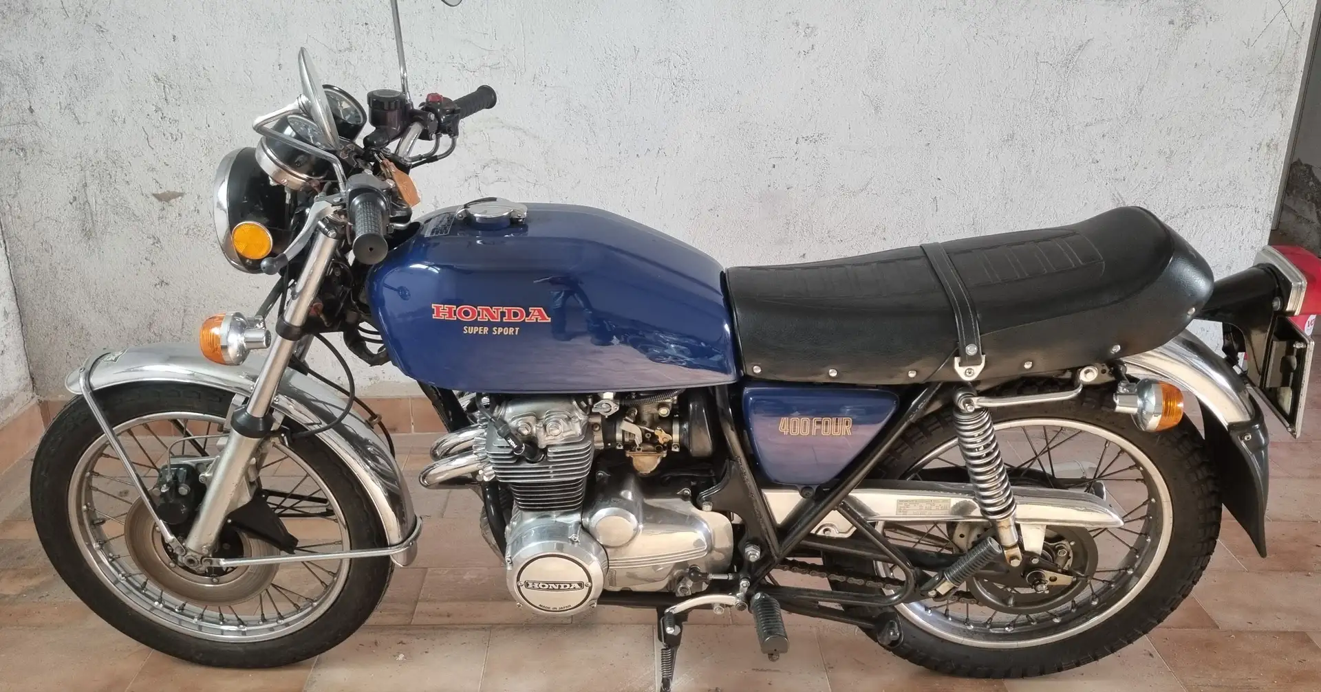 Honda CB 400 Super sport Azul - 1