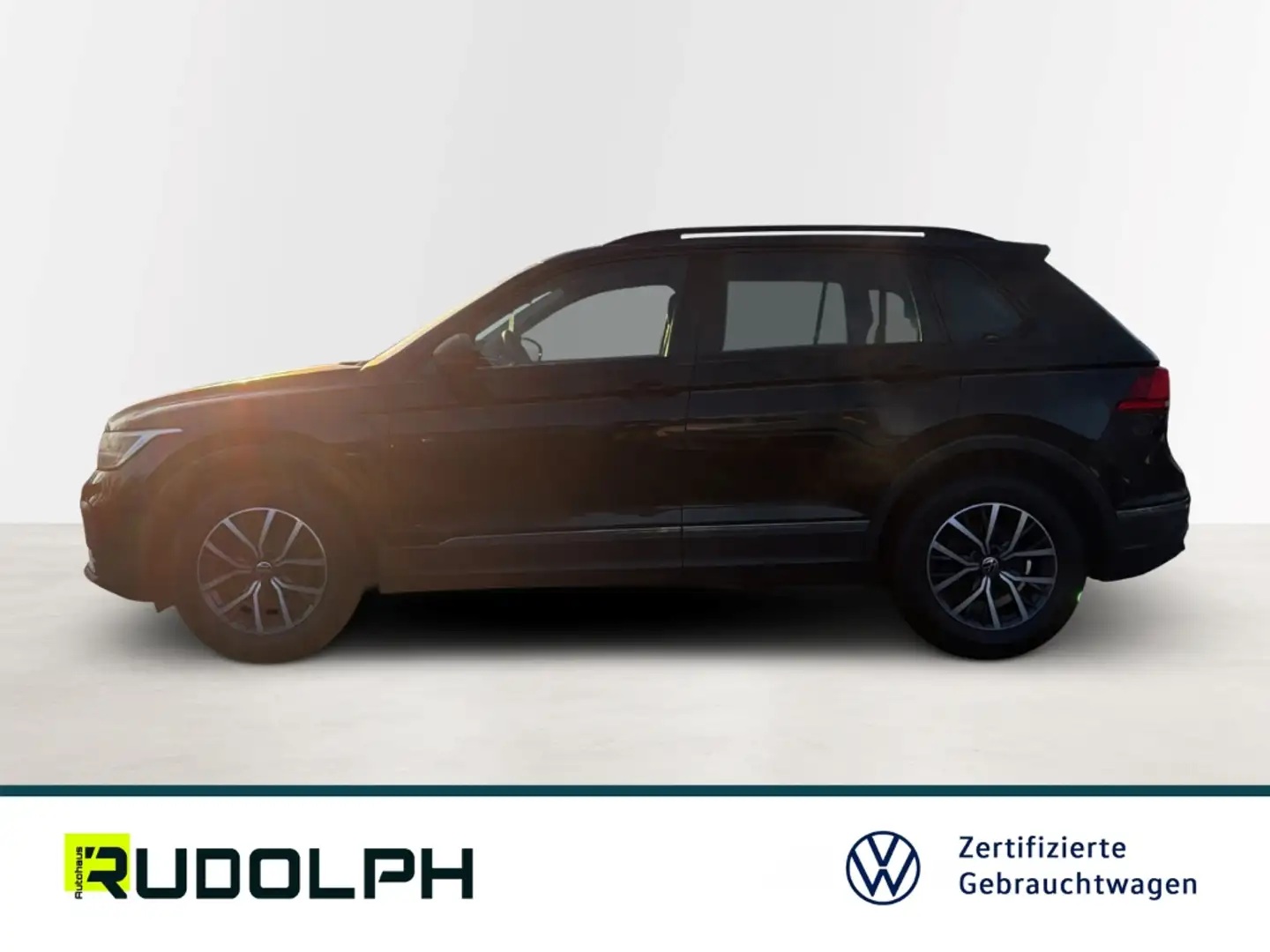 Volkswagen Tiguan Life 2.0 TDI 6-Gang LED ACC Navi AHK BT Fernlichta Schwarz - 2