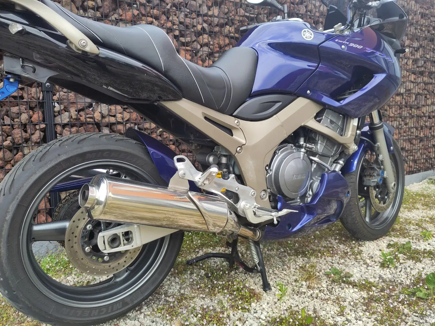 Yamaha TDM 900 Bleu - 2