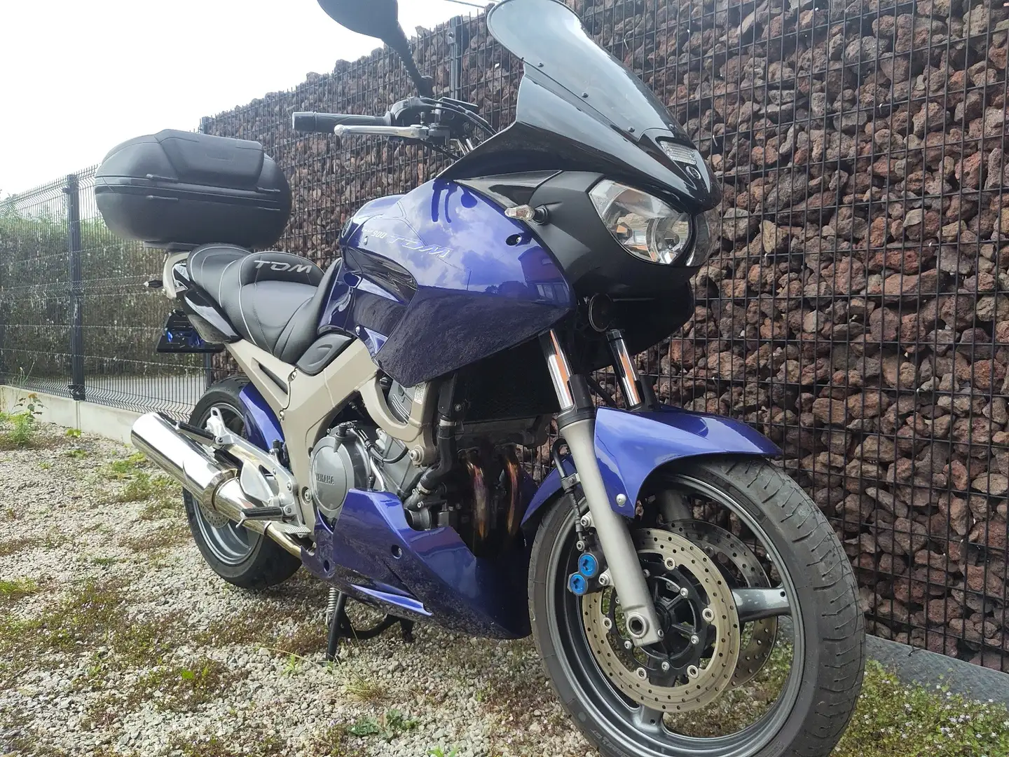 Yamaha TDM 900 Bleu - 1