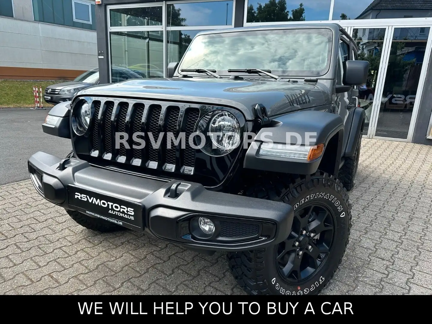 Jeep Wrangler WRANGLER 2.0 T-GDi 4X4*TRAIL RATED*KAMERA*AT*TOP Gris - 1