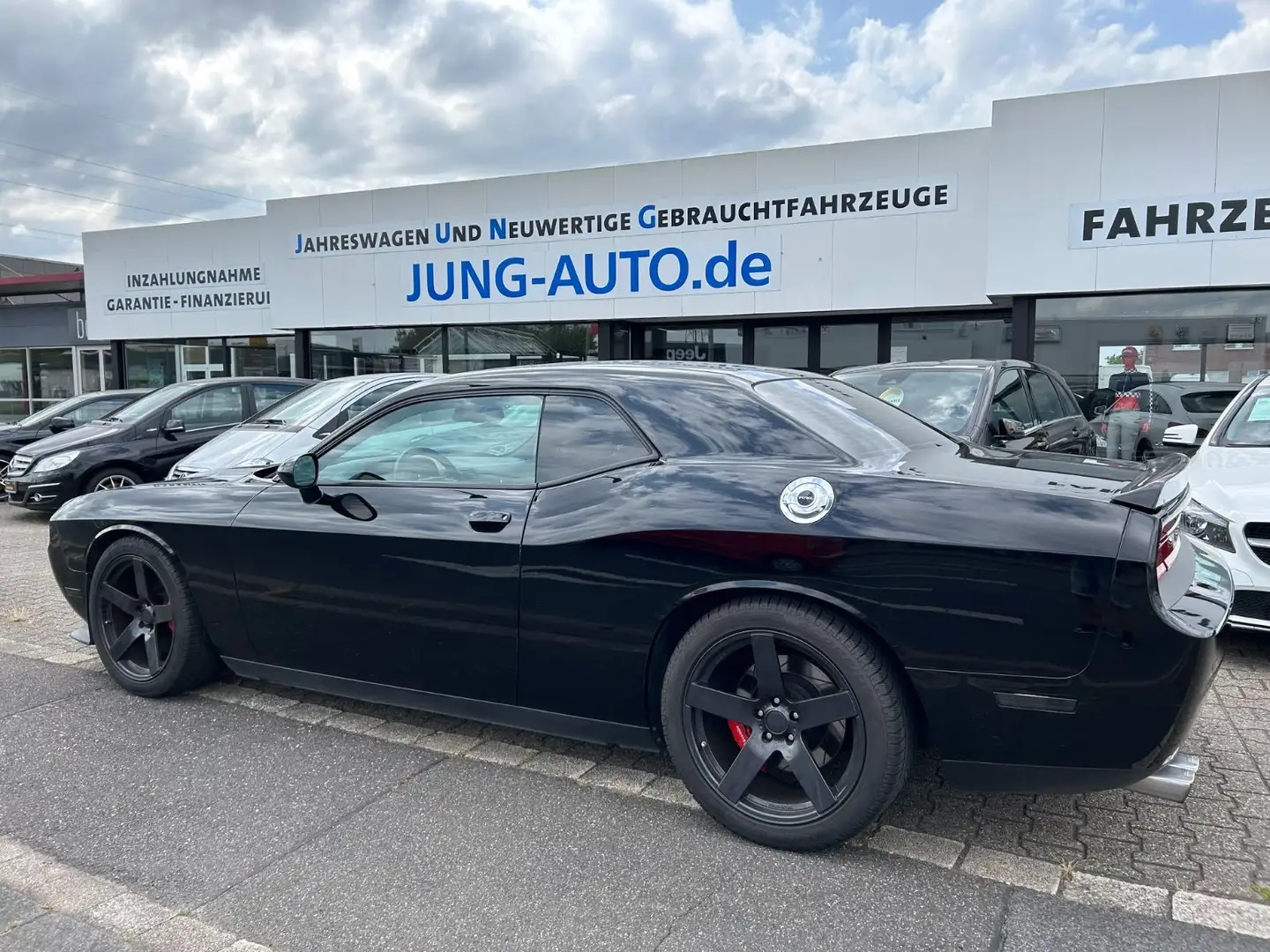Dodge Challenger 6,4 SRT-8 SCHIEBEDACH 24 ZOLL MWST.! Schwarz - 1