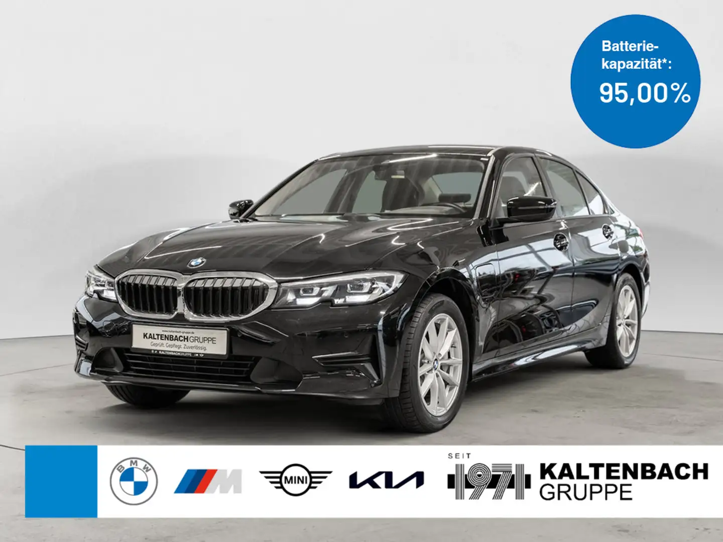 BMW 330 e Advantage LED NAVI SITZHEIZUNG PDC KLIMA Schwarz - 1