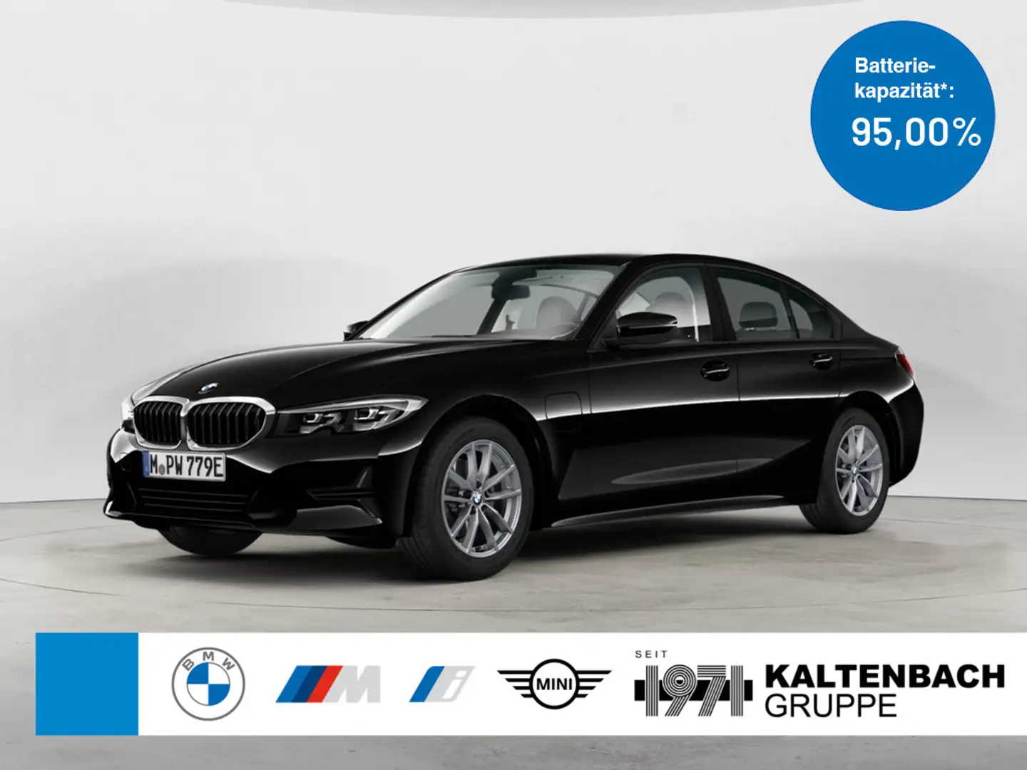 BMW 330 e Advantage LED NAVI SITZHEIZUNG PDC KLIMA Schwarz - 1