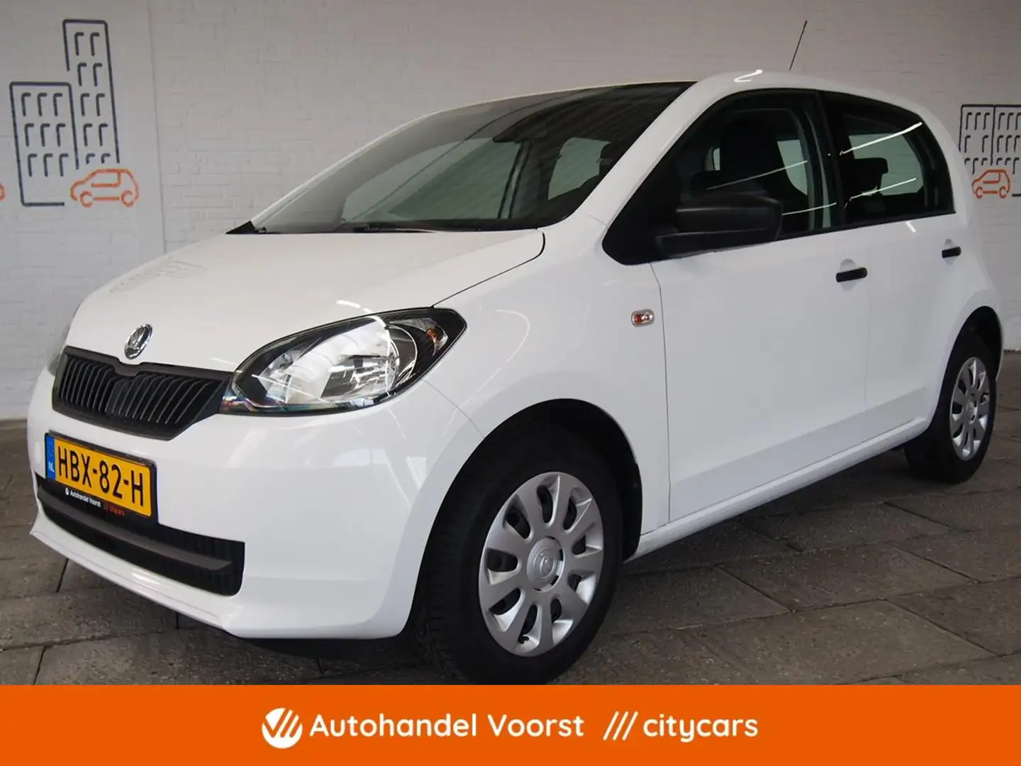 Skoda Citigo 1.0 Greentech Ambition Airco (APK:Nieuw) Incl.Gara Blanc - 1