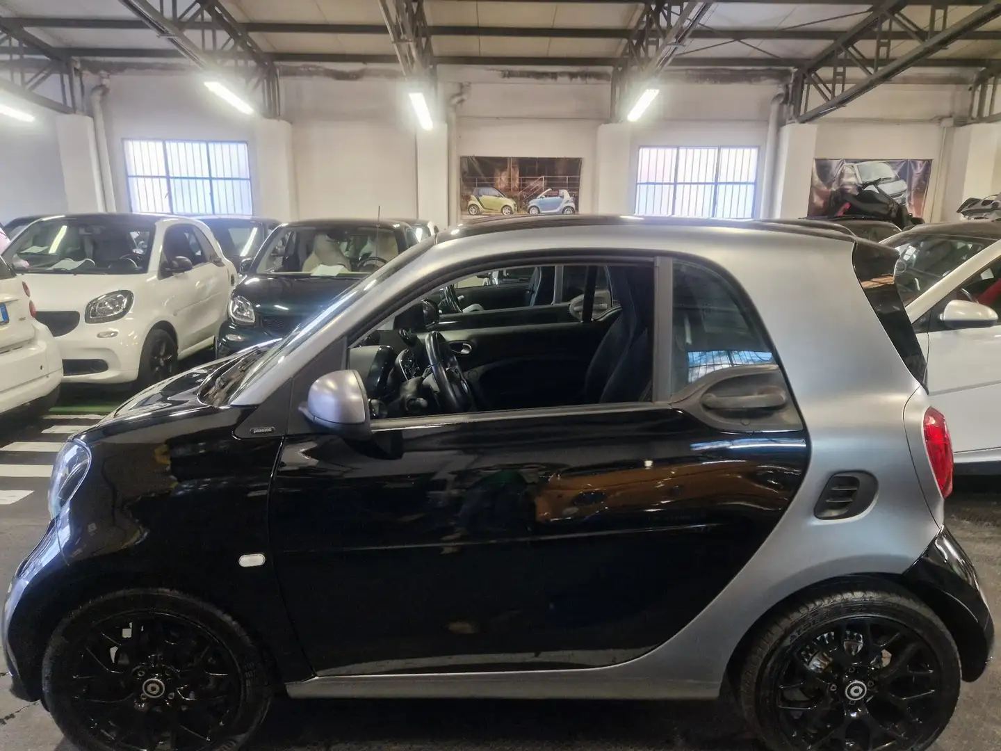 smart forTwo superpassion turbo solo 36000km garanzia full Nero - 1