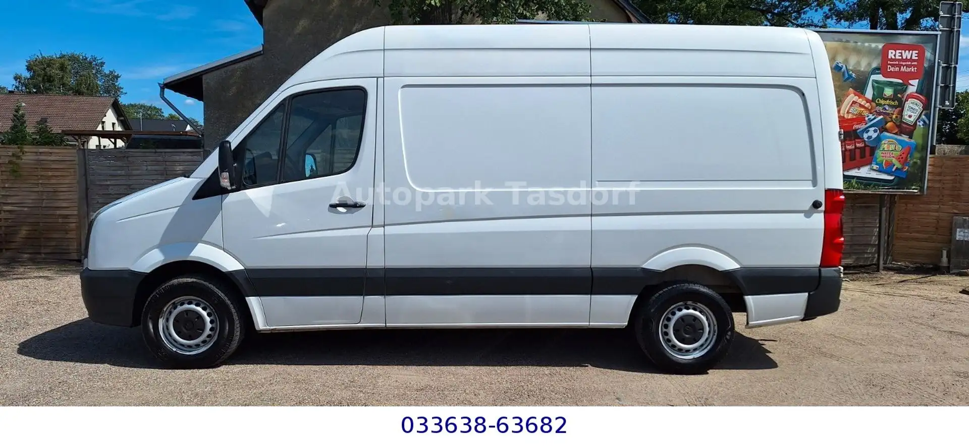 Volkswagen Crafter 35 mittel L2H2 Hochdach/Klima/Tüv neu Weiß - 2