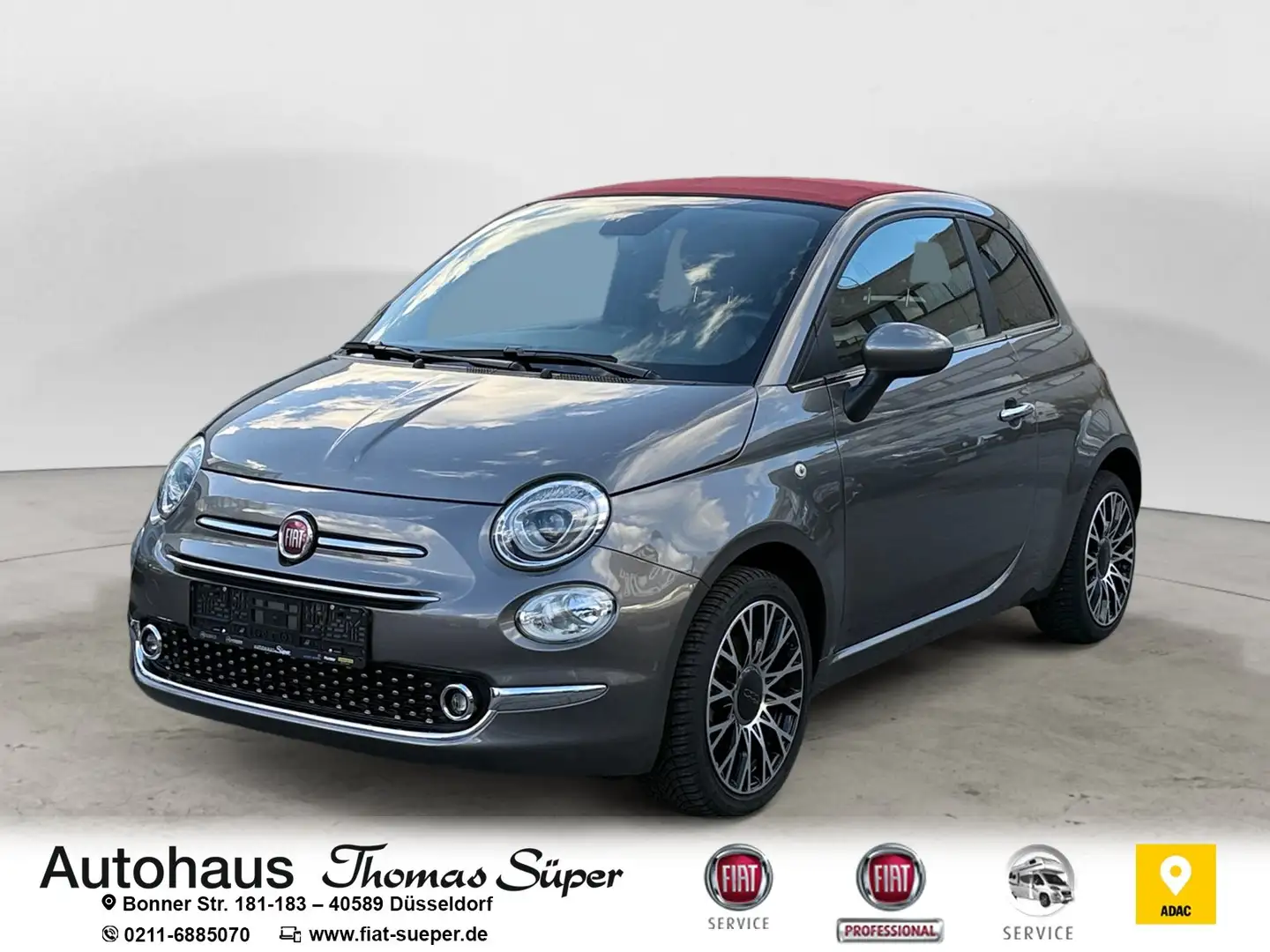 Fiat 500C Dolcevita Apple Android DAB+ PDC Navigation - 1