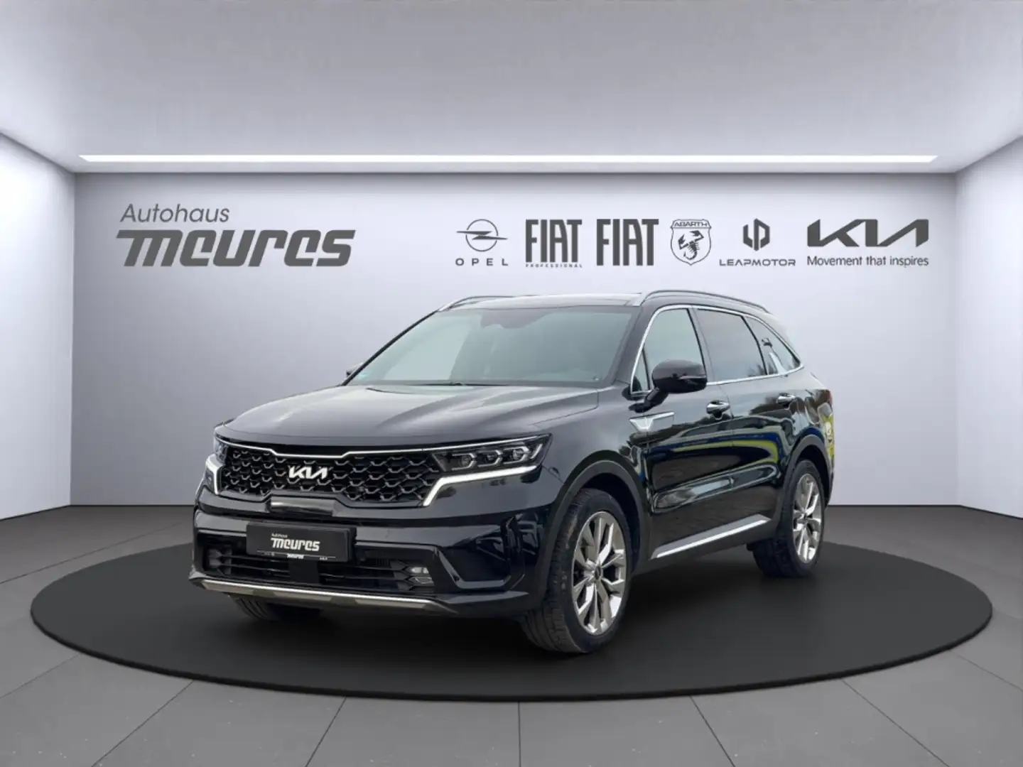 Kia Sorento Spirit Premium 4WD 2.2 CRDi Allrad HUD El. Panodac Noir - 1