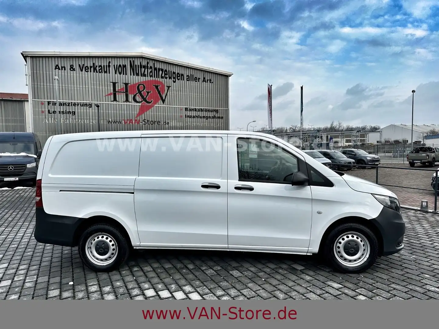 Mercedes-Benz VITO KASTEN 116 LANG/AUT/TEMP/DAB/KAMERA Bianco - 2