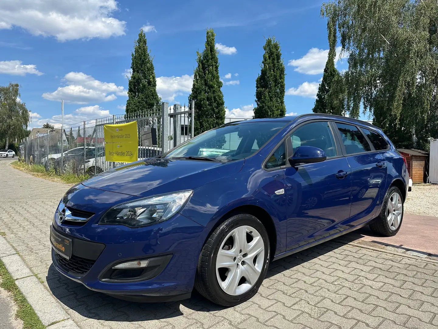 Opel Astra Edition,AUTOMATIK,EINPARKHILFE,TEMPOMAT,100.TKM !! Blau - 1