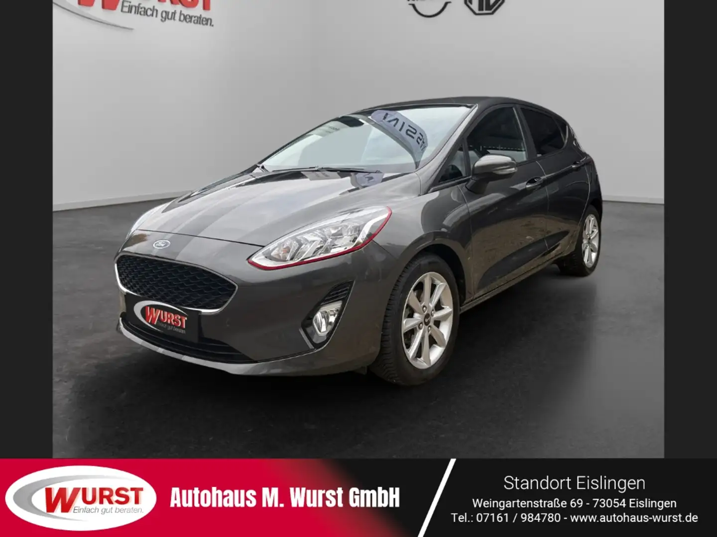 Ford Fiesta Cool & Connect Sitzheizung Bluetooth Einparkhilfe Grau - 1