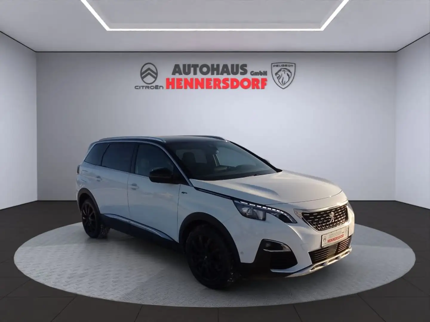 Peugeot 5008 BlueHDi 180 EAT8 GT Blanc - 2