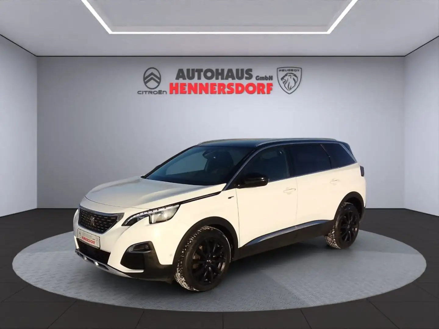 Peugeot 5008 BlueHDi 180 EAT8 GT Blanc - 1