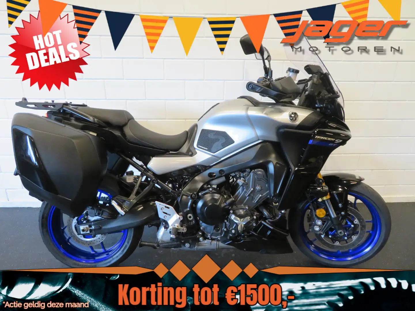Yamaha Tracer 9 GT ABS SUPER FRAAI! Argent - 1
