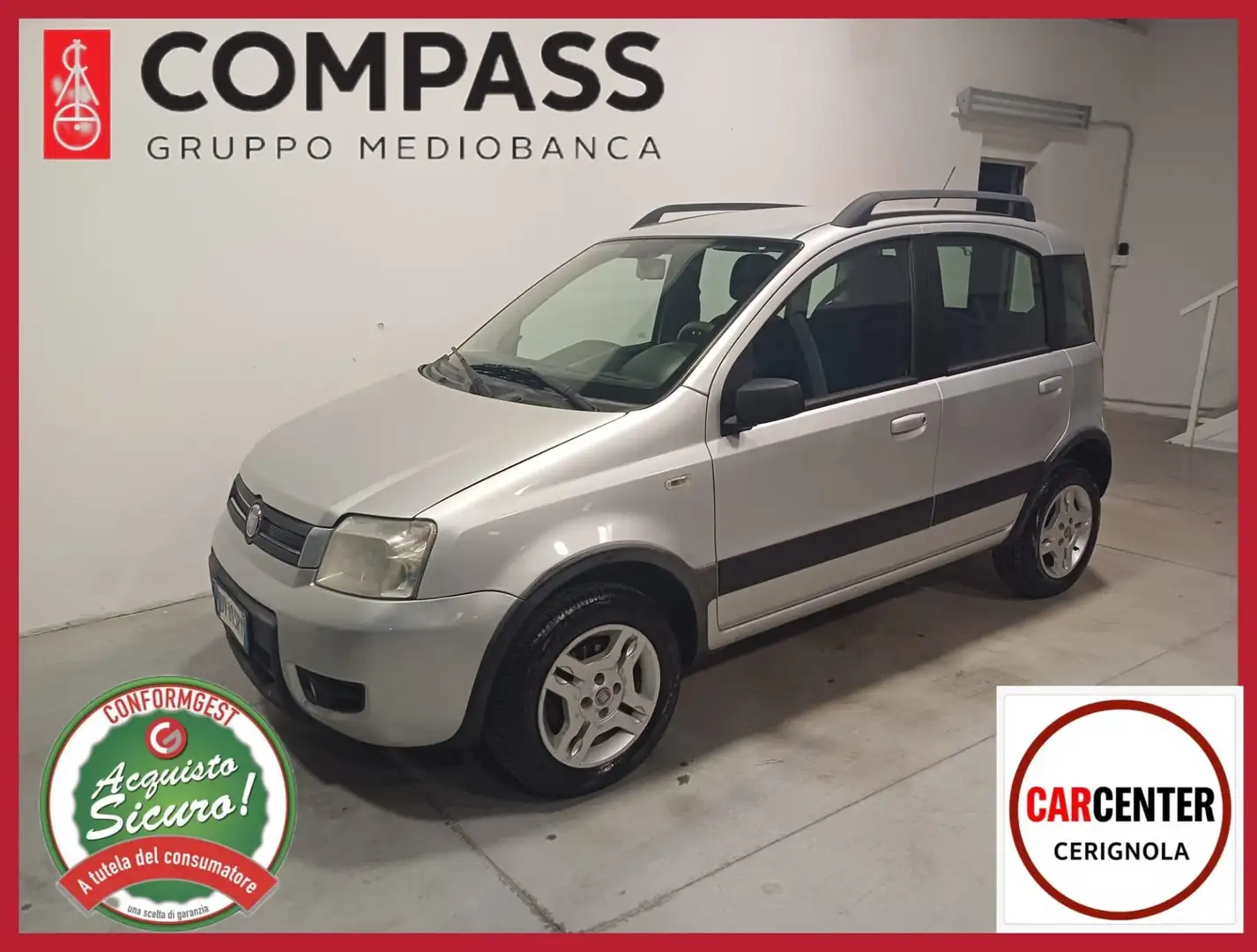 Fiat Panda Panda 1.2 Climbing Natural Power Argent - 1