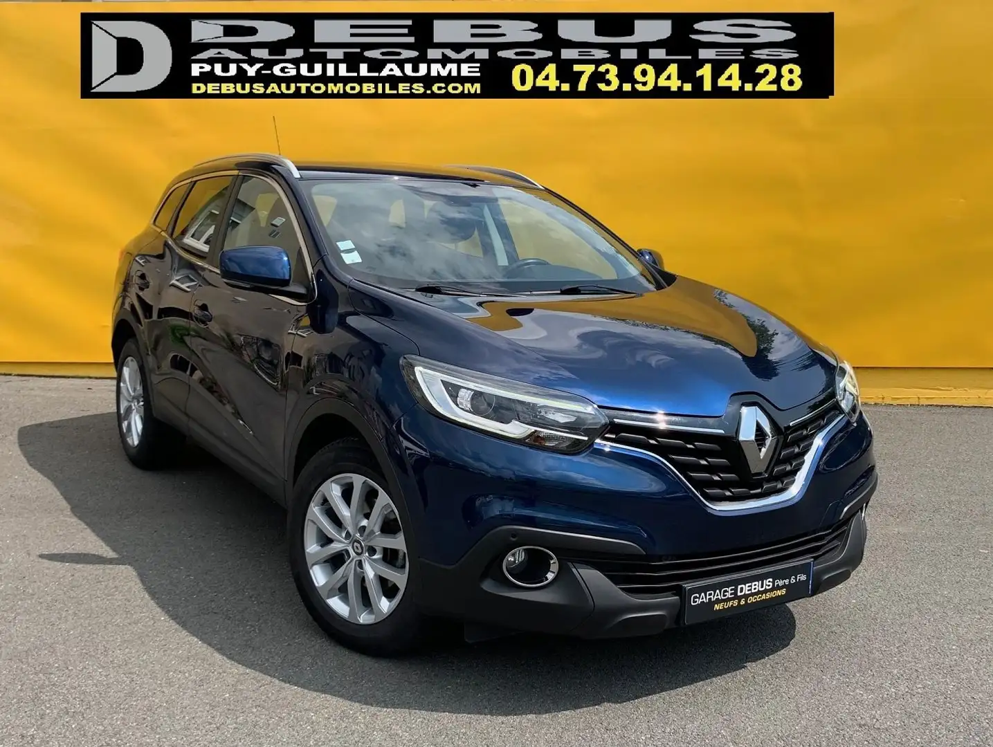 Renault Kadjar 1.2 TCE 130CH ENERGY BUSINESS Bleu - 1