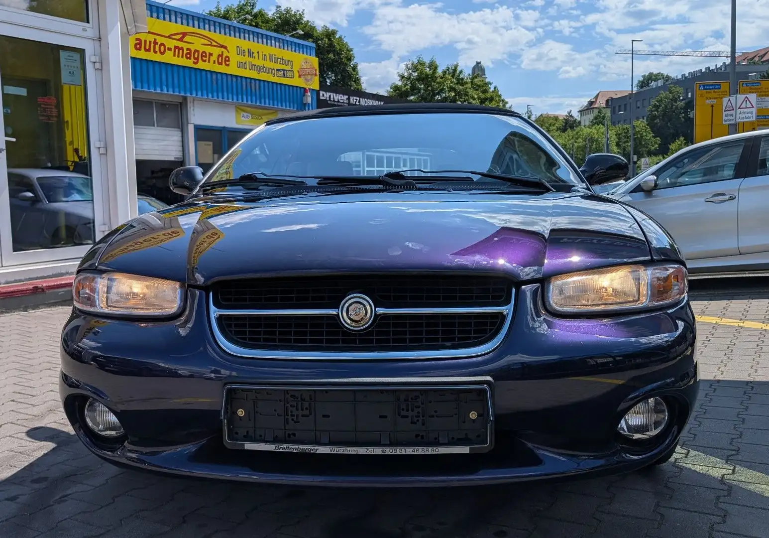Chrysler Stratus LX Cabrio 2.5*1.Hd*EchteHistorie*Wie NEU Bleu - 2