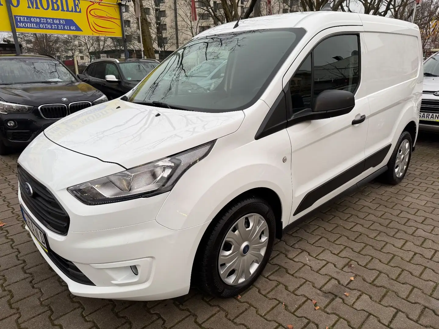 Ford Transit Connect Kasten Trend*1HAND*SCHECKHEFT Blanc - 1