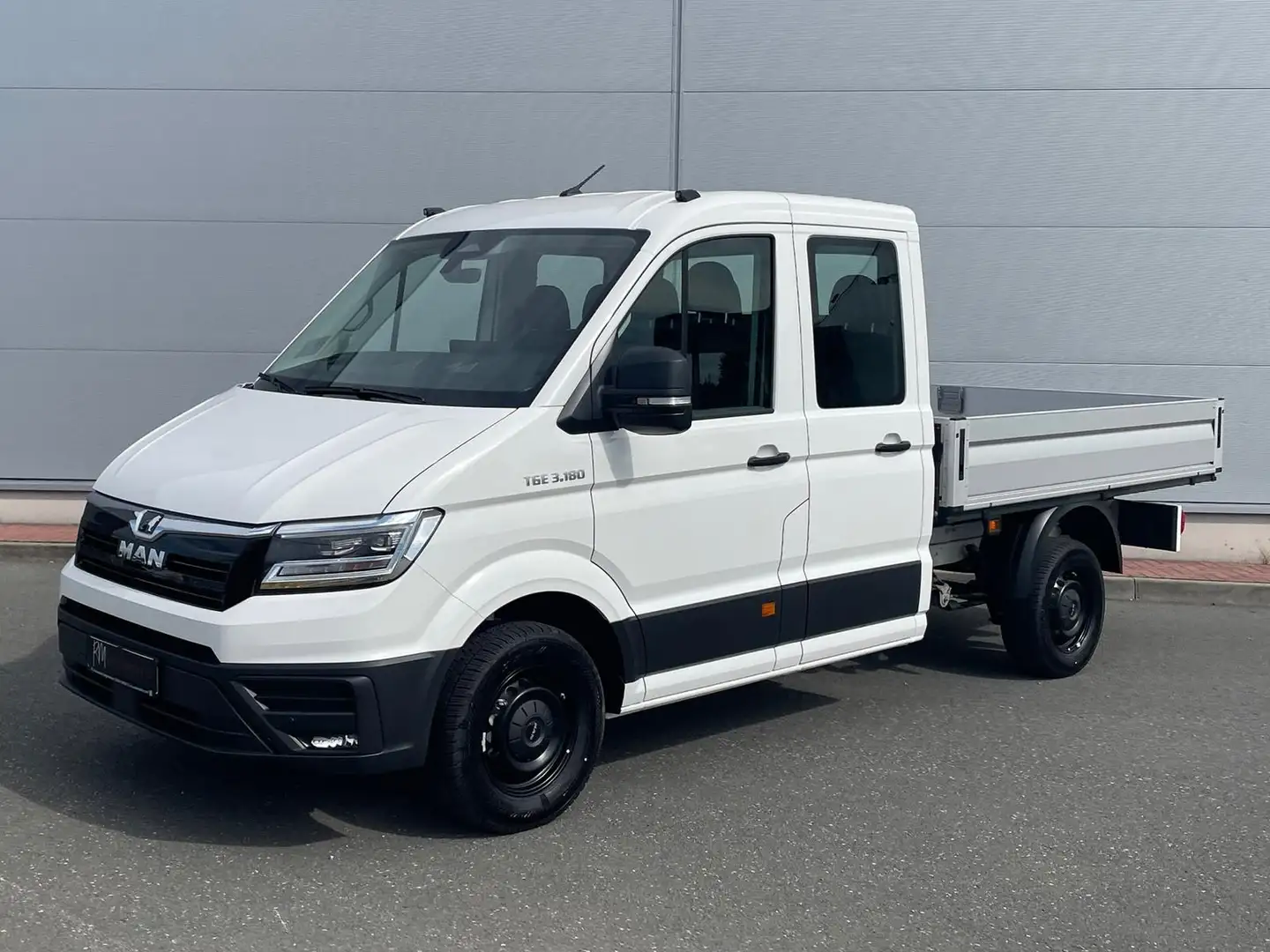 MAN TGE 3.180 Pritsche DOKA MR KAMERA AHK SITZHZ Weiß - 1