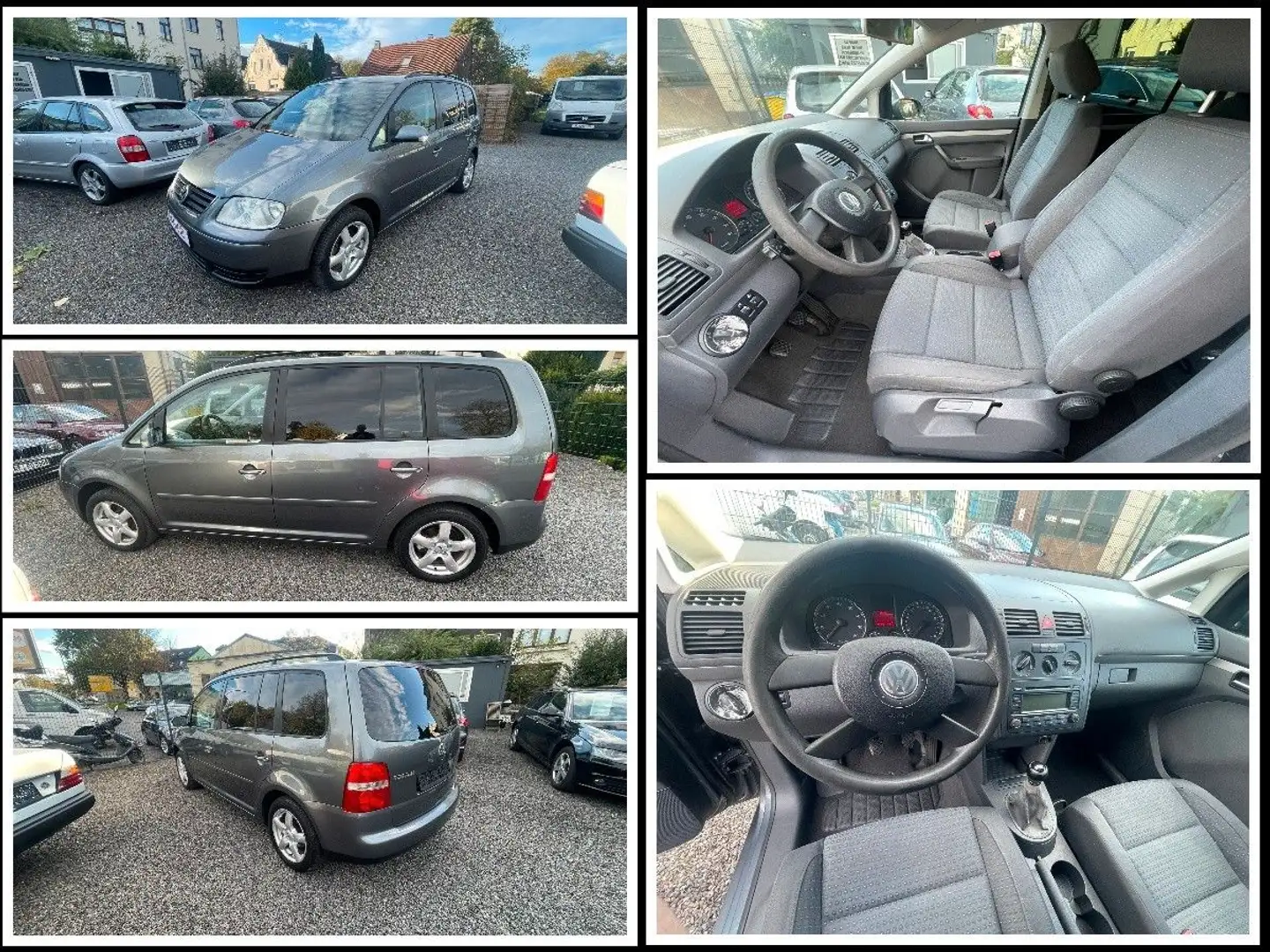 Volkswagen Touran 1.6 Trendline Service & TÜV NEU! Grau - 1