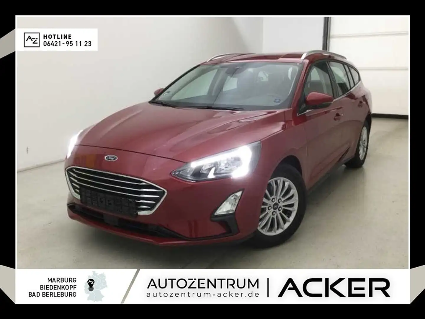 Ford Focus 1.5 EcoBlue Titanium Turnier TechnoPaket Rot - 1